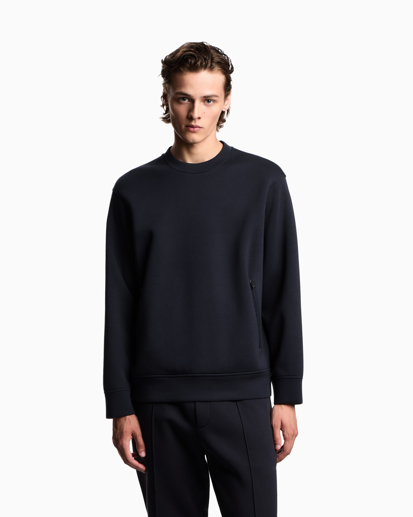 Travel Essentials sweatshirt in double jersey Slide 3