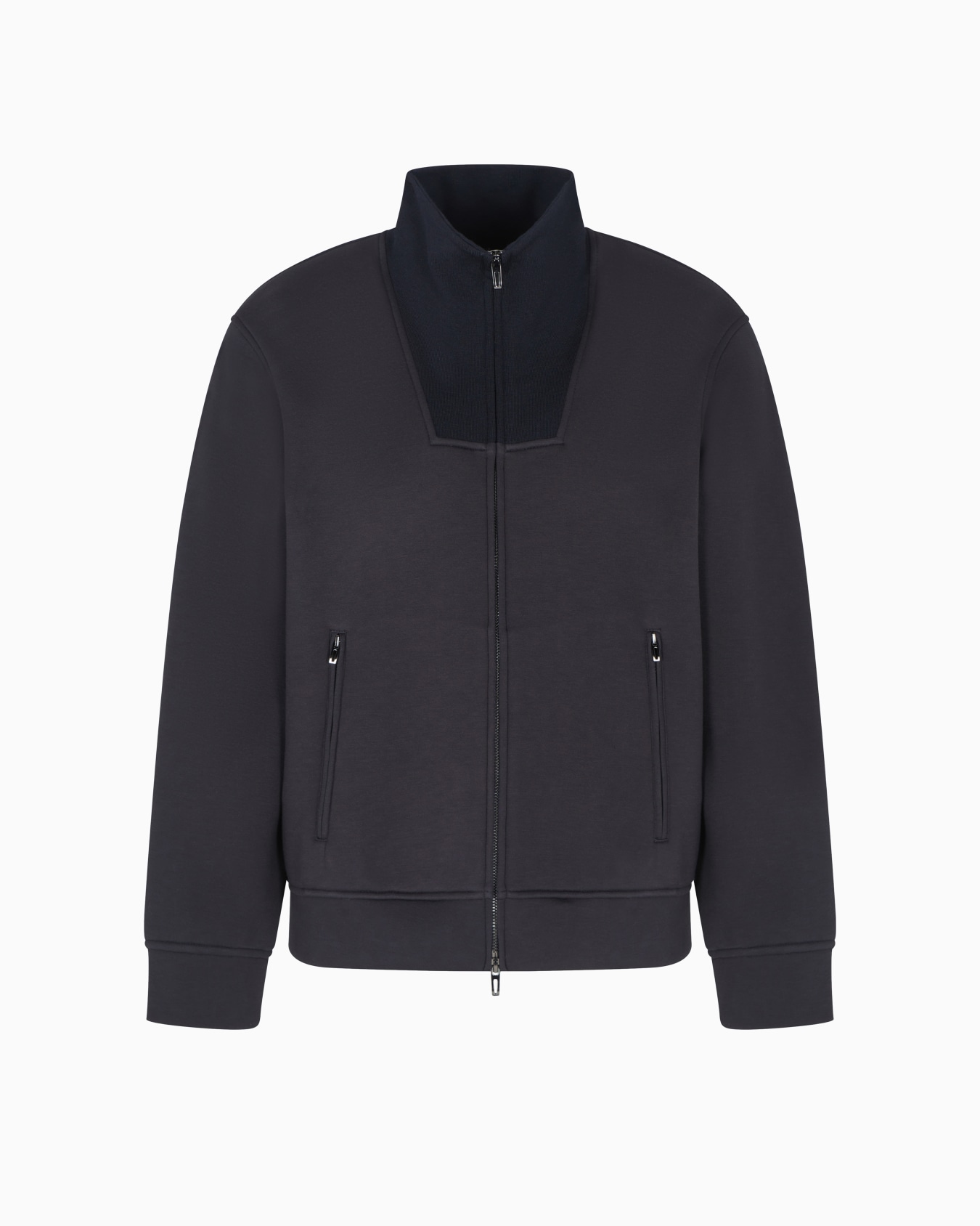 Travel Essentials full-zip sweatshirt in double jersey Slide 0