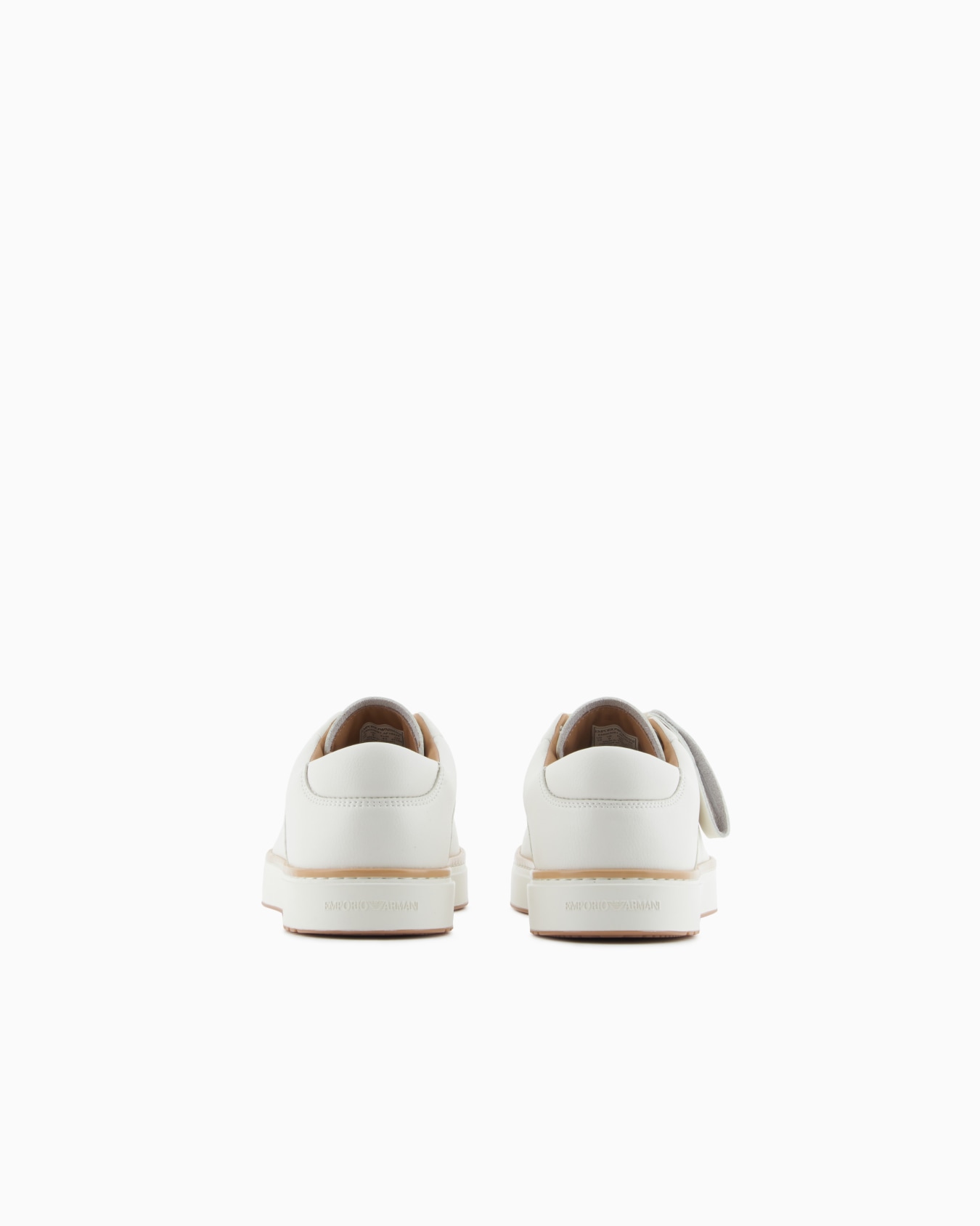 Leather sneakers with a contrasting welt Slide 3