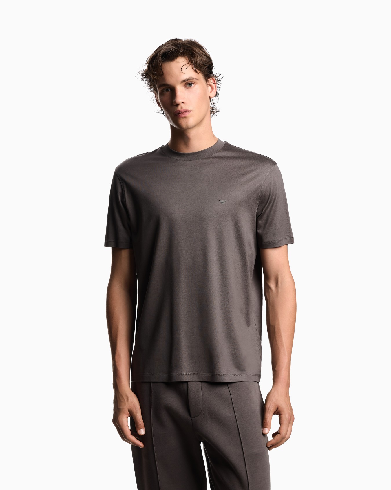 Camiseta de punto de mezcla de lyocell Travel Essential Diapositiva 3