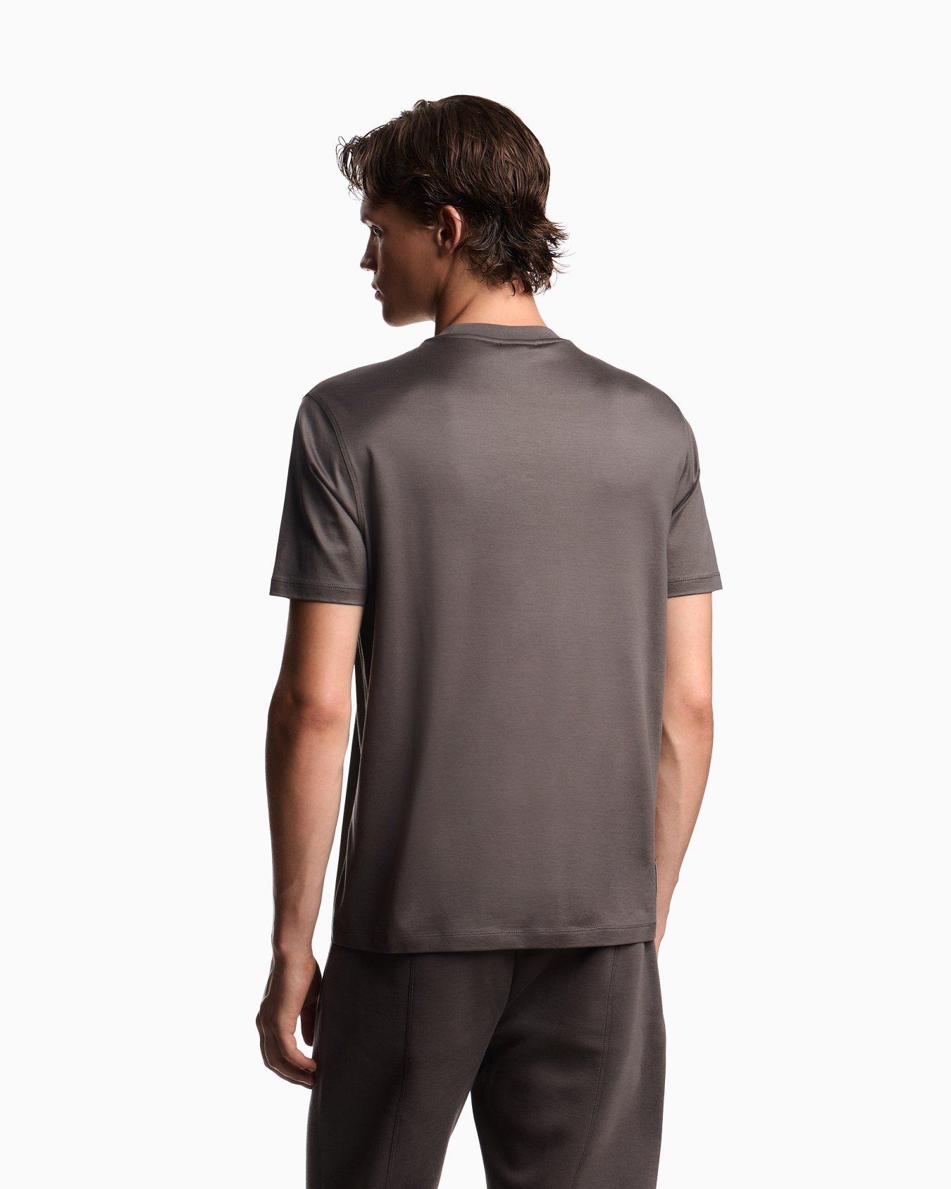 Camiseta de punto de mezcla de lyocell Travel Essential Diapositiva 2
