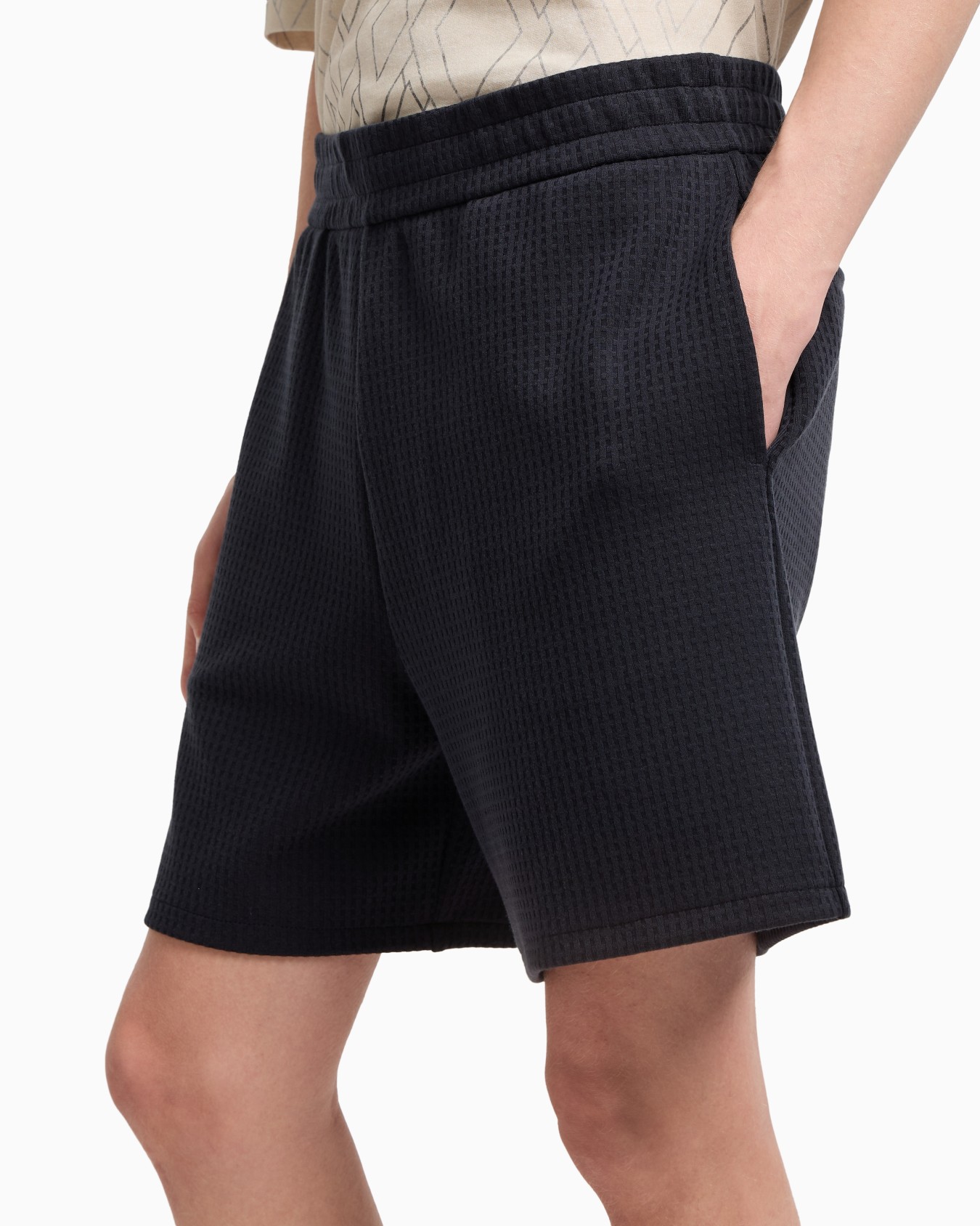 ASV Lyocell-blend jacquard jersey Bermuda shorts Slide 4