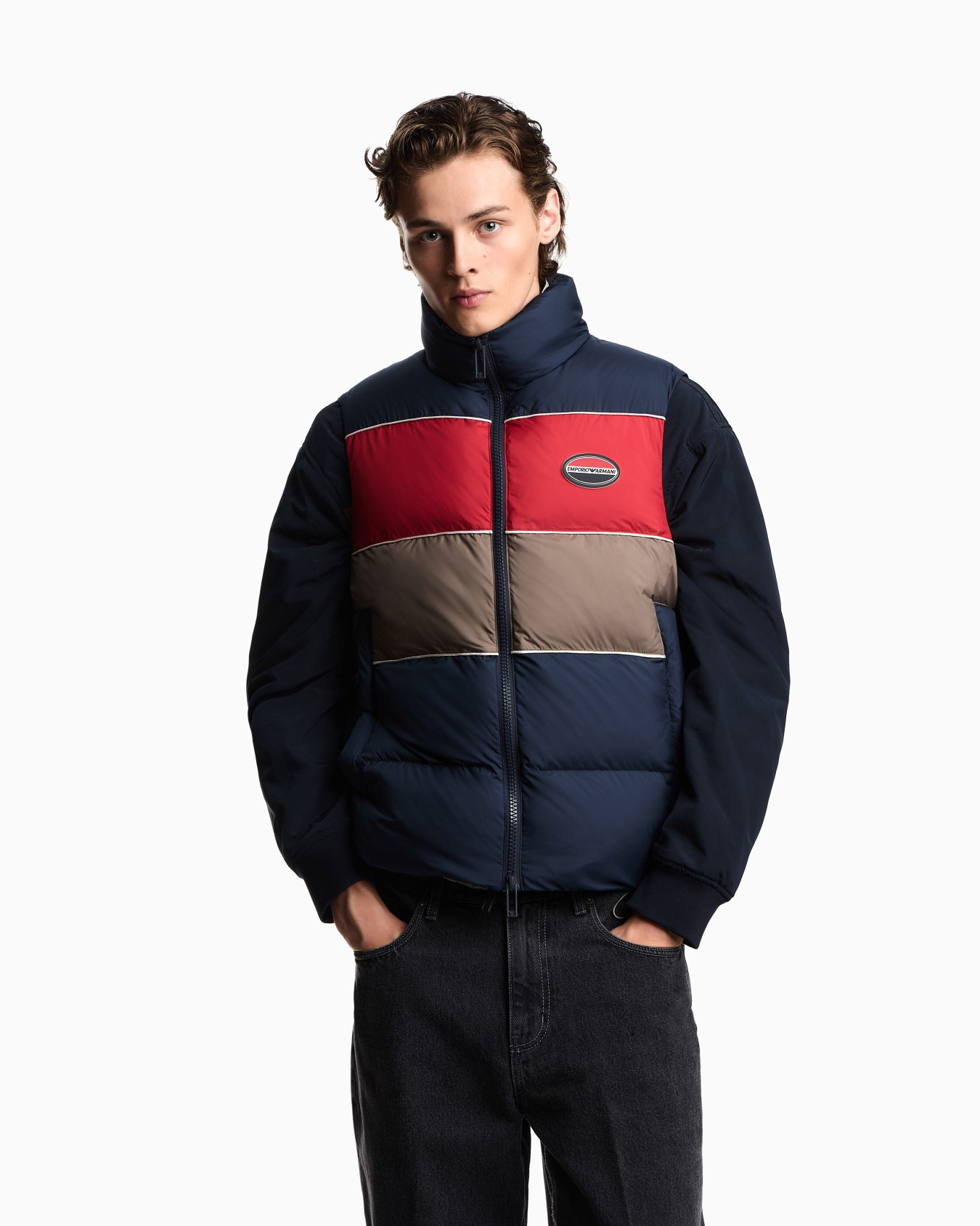 Doudoune sans manches en nylon ripstop déperlant matelassé Diapositive 3
