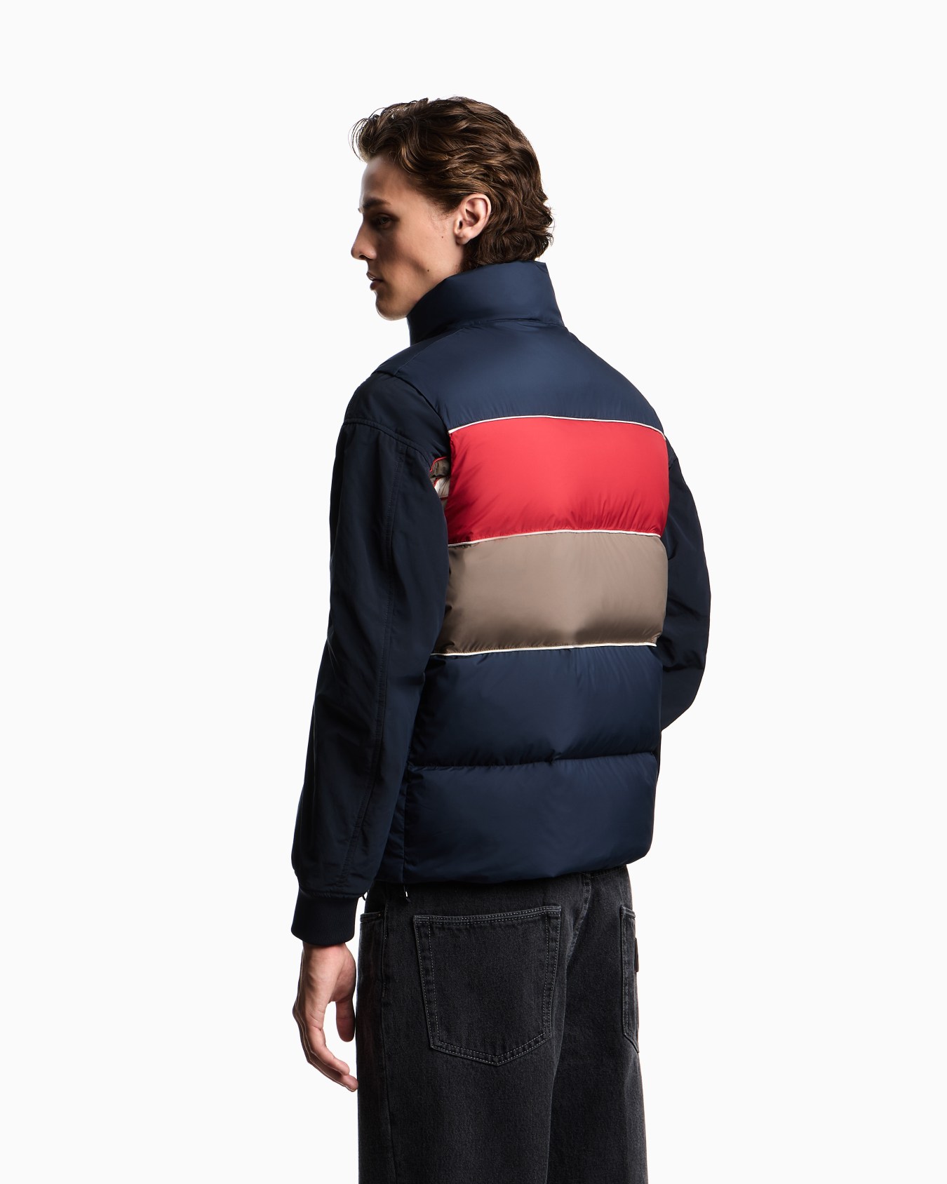 Doudoune sans manches en nylon ripstop déperlant matelassé Diapositive 2
