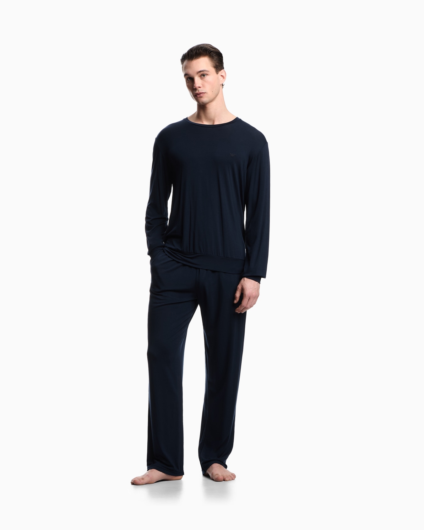 Tech wool Lyocell-blend pyjamas Slide 1