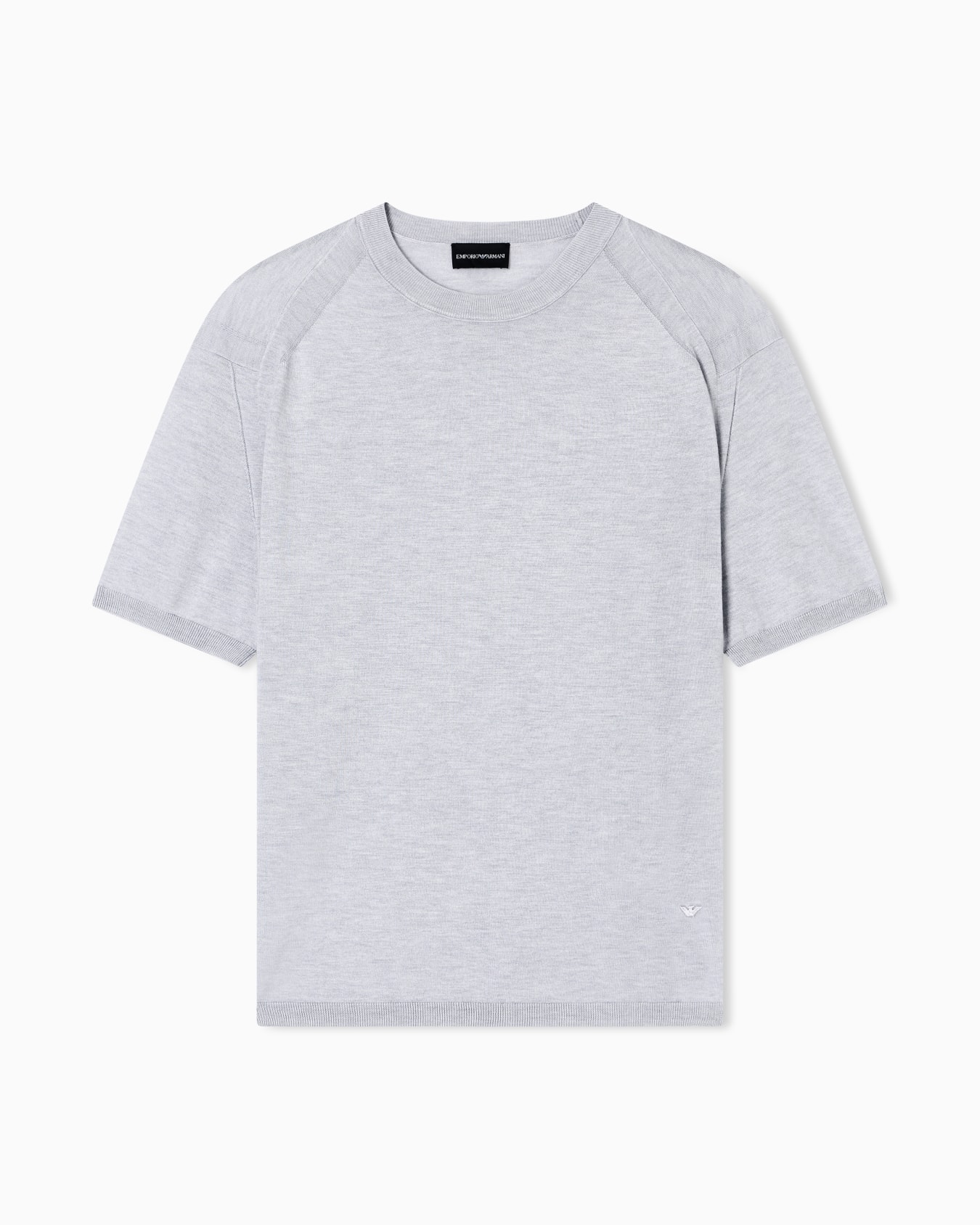 ASV plain-knit jumper in a Lyocell and wool blend Slide 0