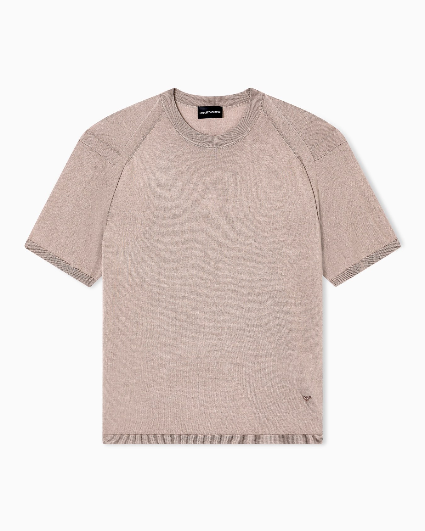 ASV plain-knit jumper in a Lyocell and wool blend Slide 0