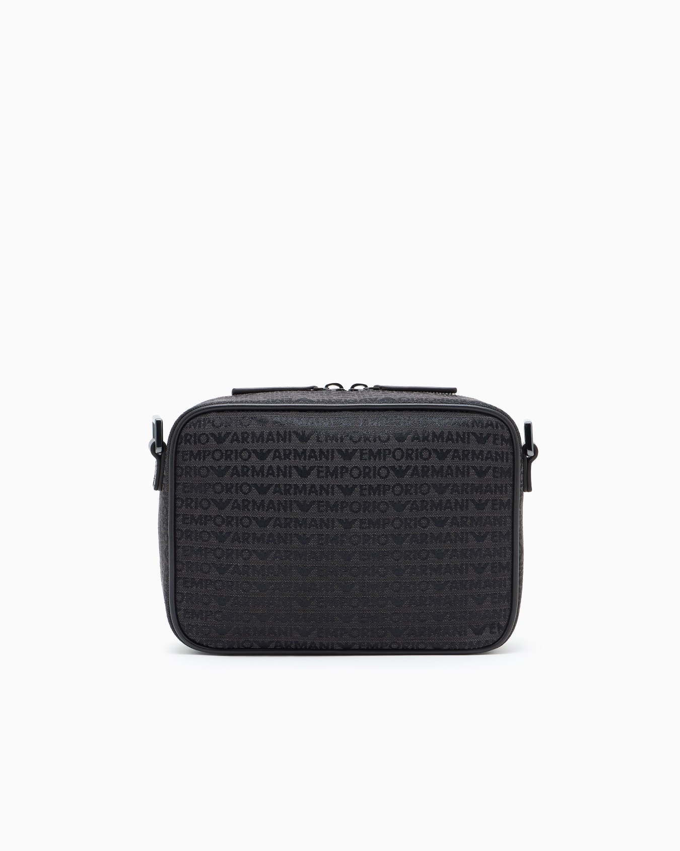 Monogram jacquard camera case with shoulder strap Slide 2