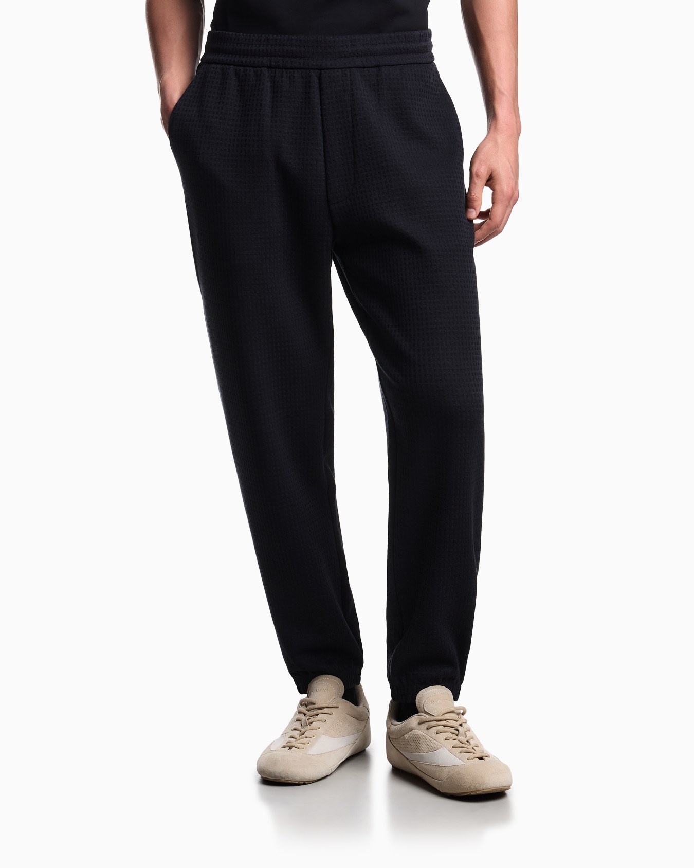 ASV Lyocell-blend jacquard jersey trousers Slide 3