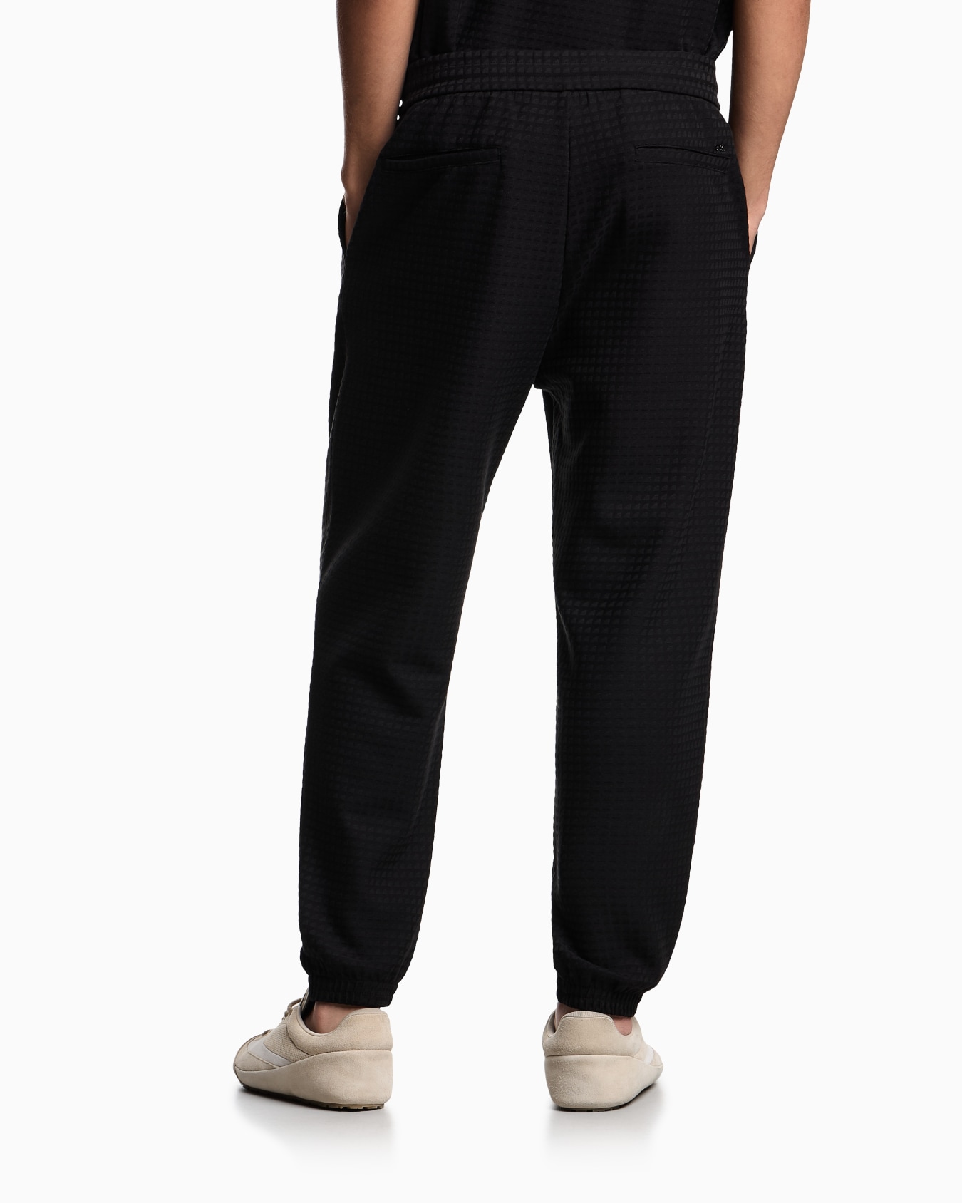 ASV Lyocell-blend jacquard jersey trousers Slide 2