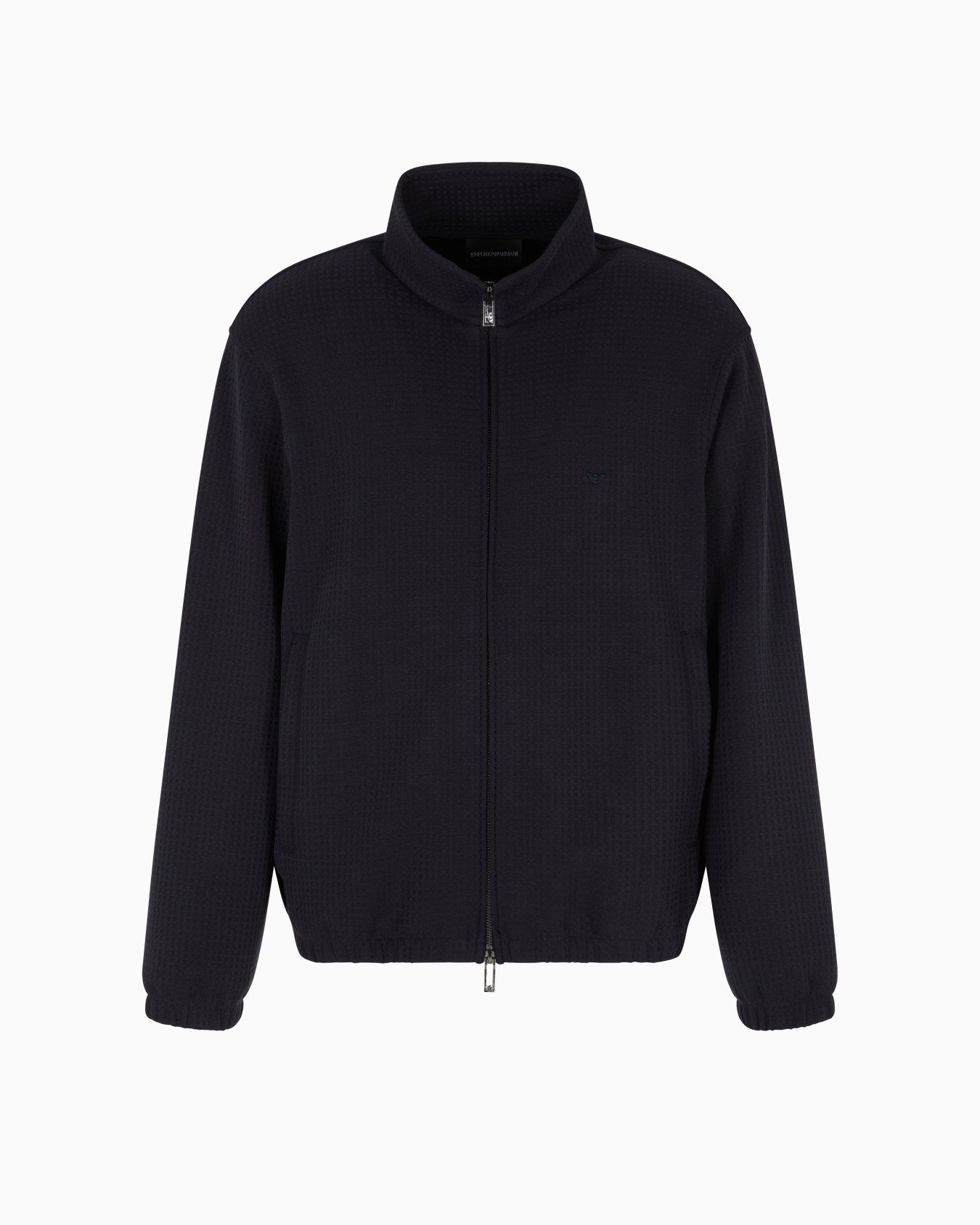 ASV full-zip sweatshirt in Lyocell-blend jacquard jersey Slide 0