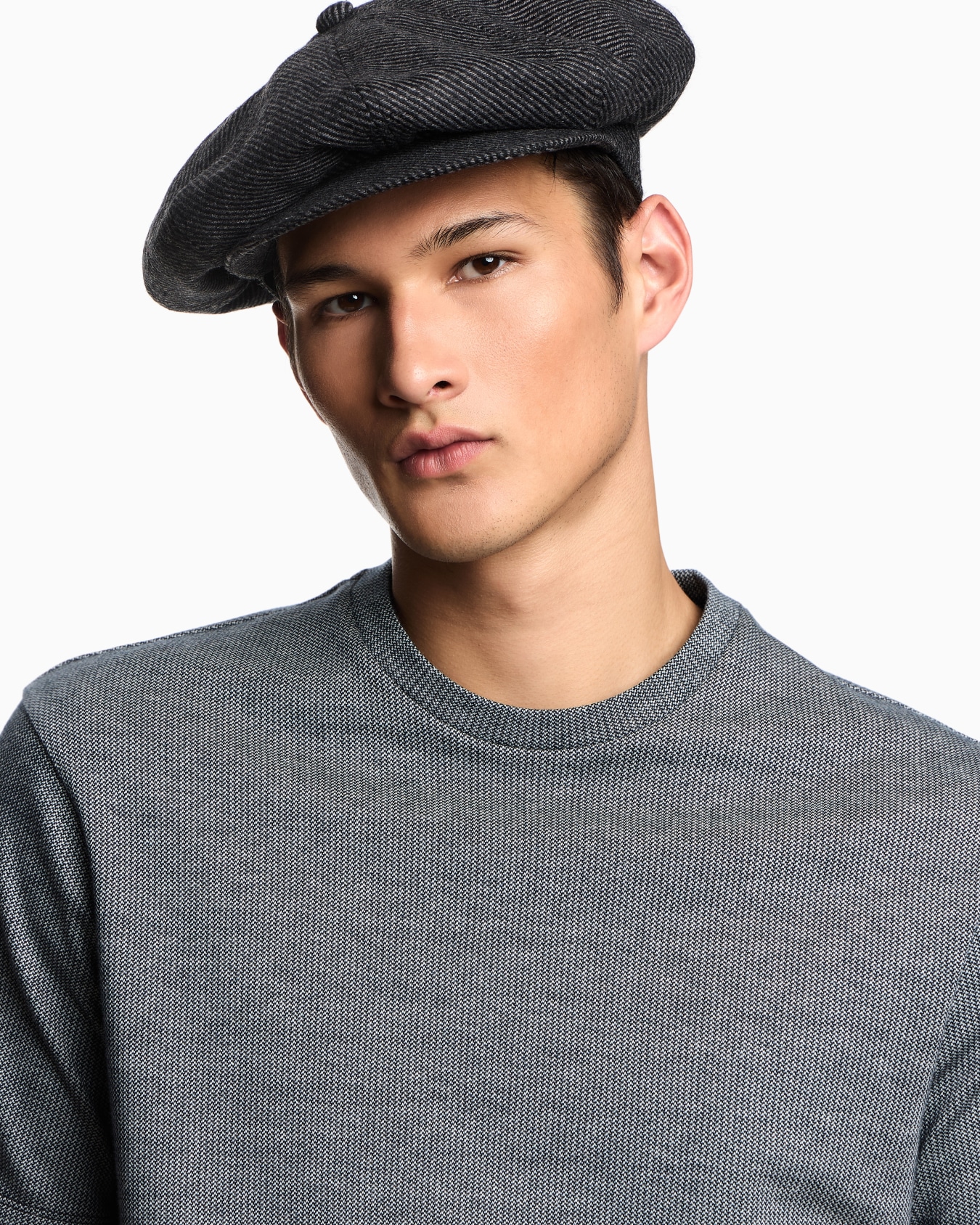 ASV two-tone jersey knit T-shirt Slide 4