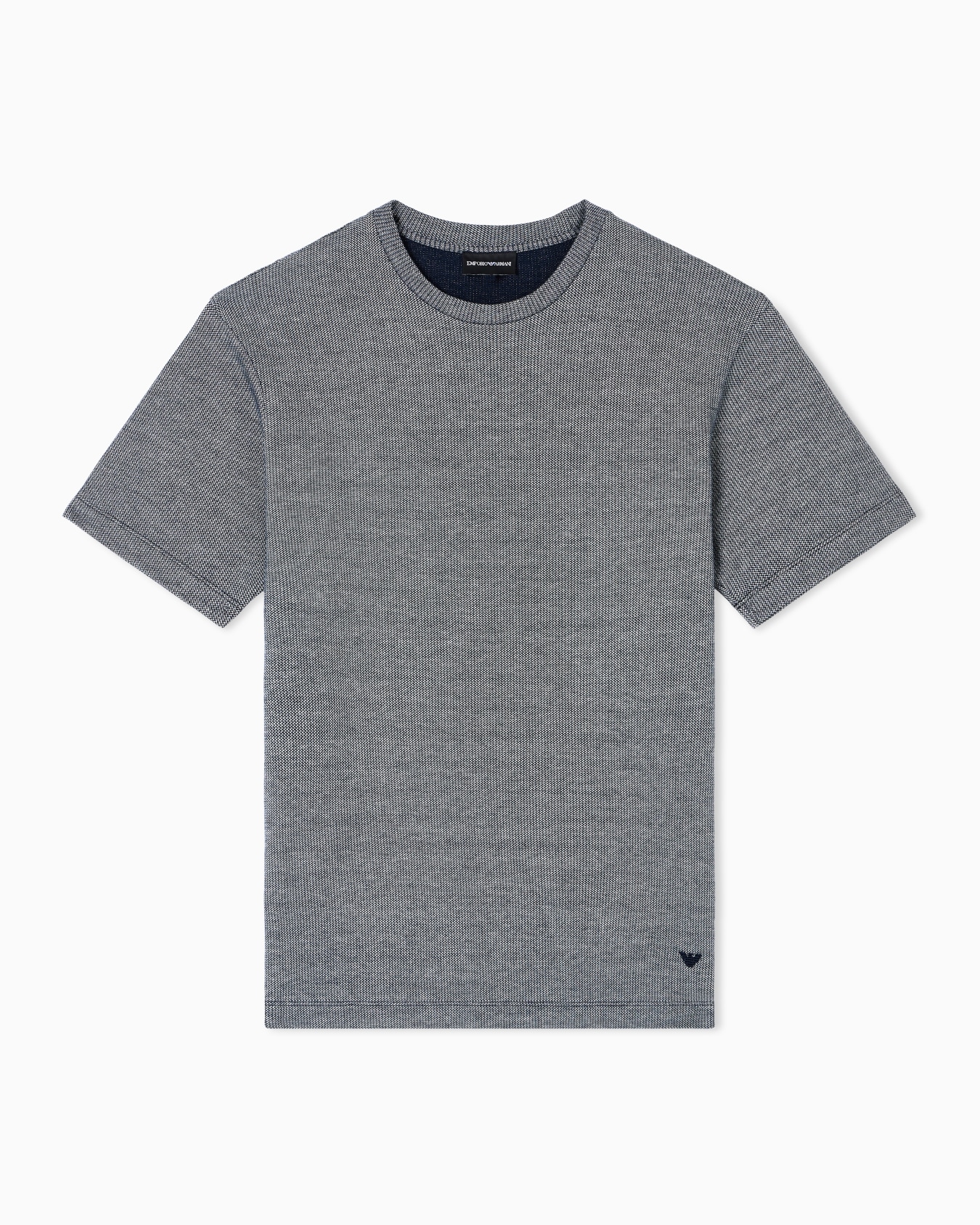 ASV two-tone jersey knit T-shirt Slide 0