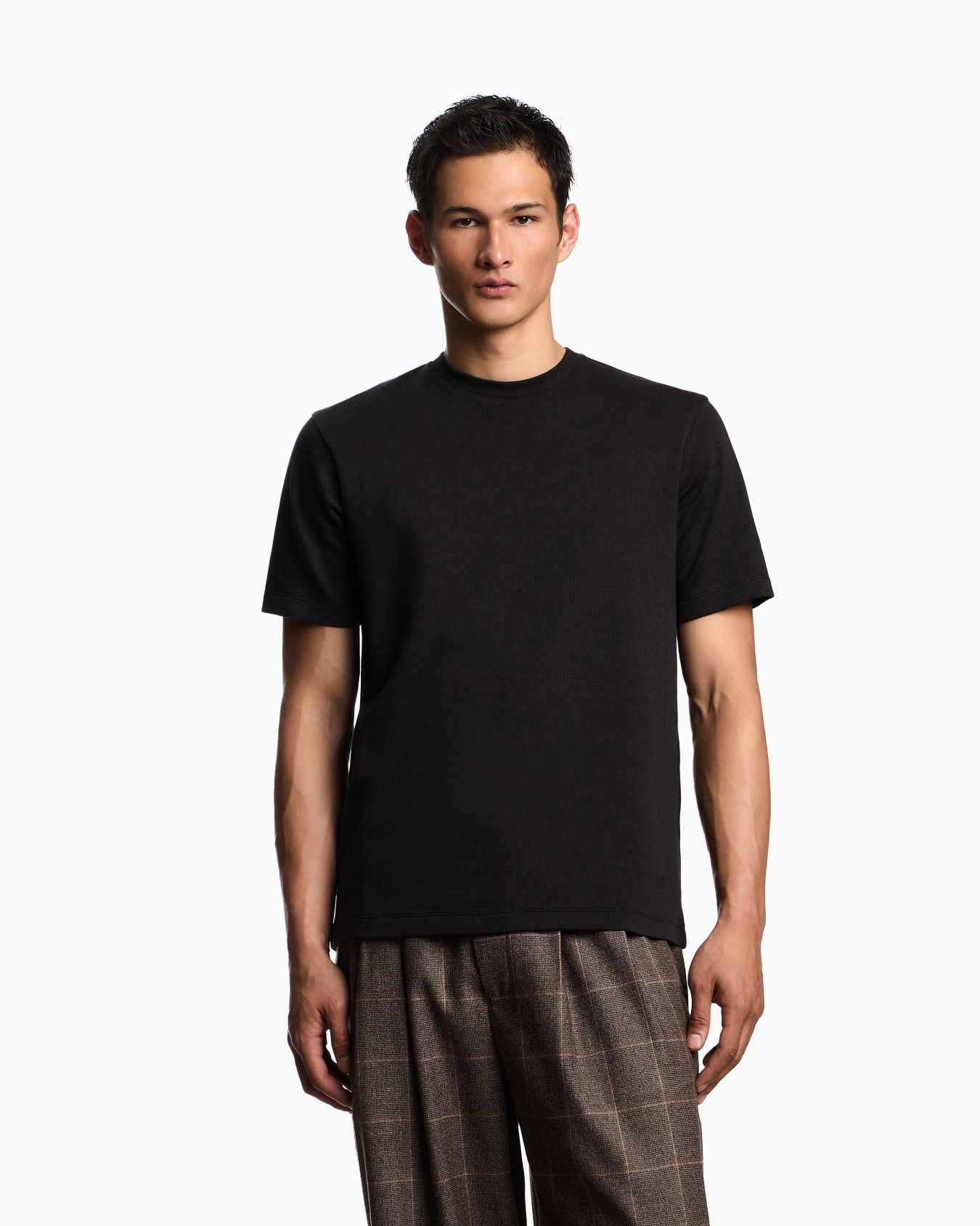 ASV two-tone jersey knit T-shirt Slide 3