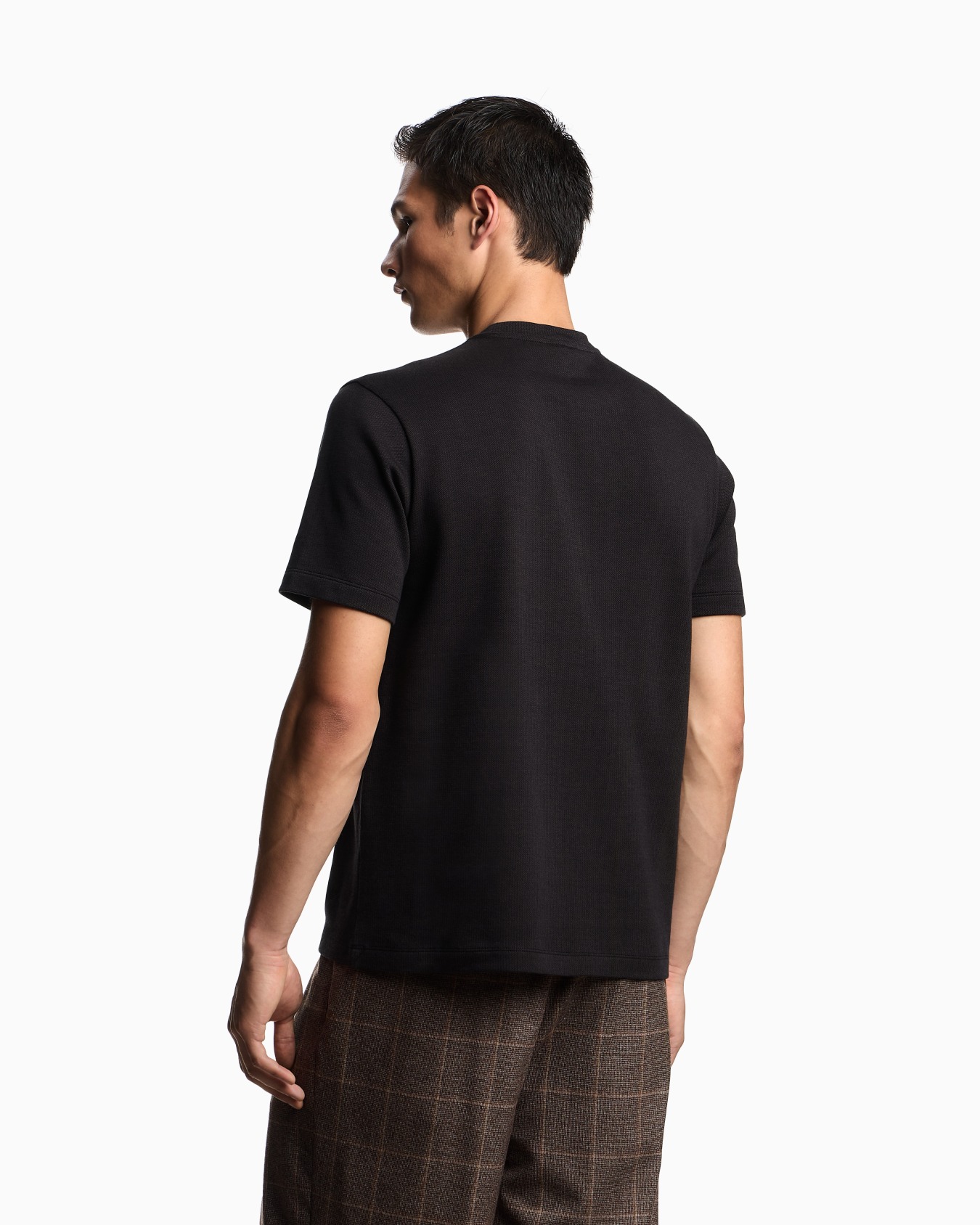 ASV two-tone jersey knit T-shirt Slide 2