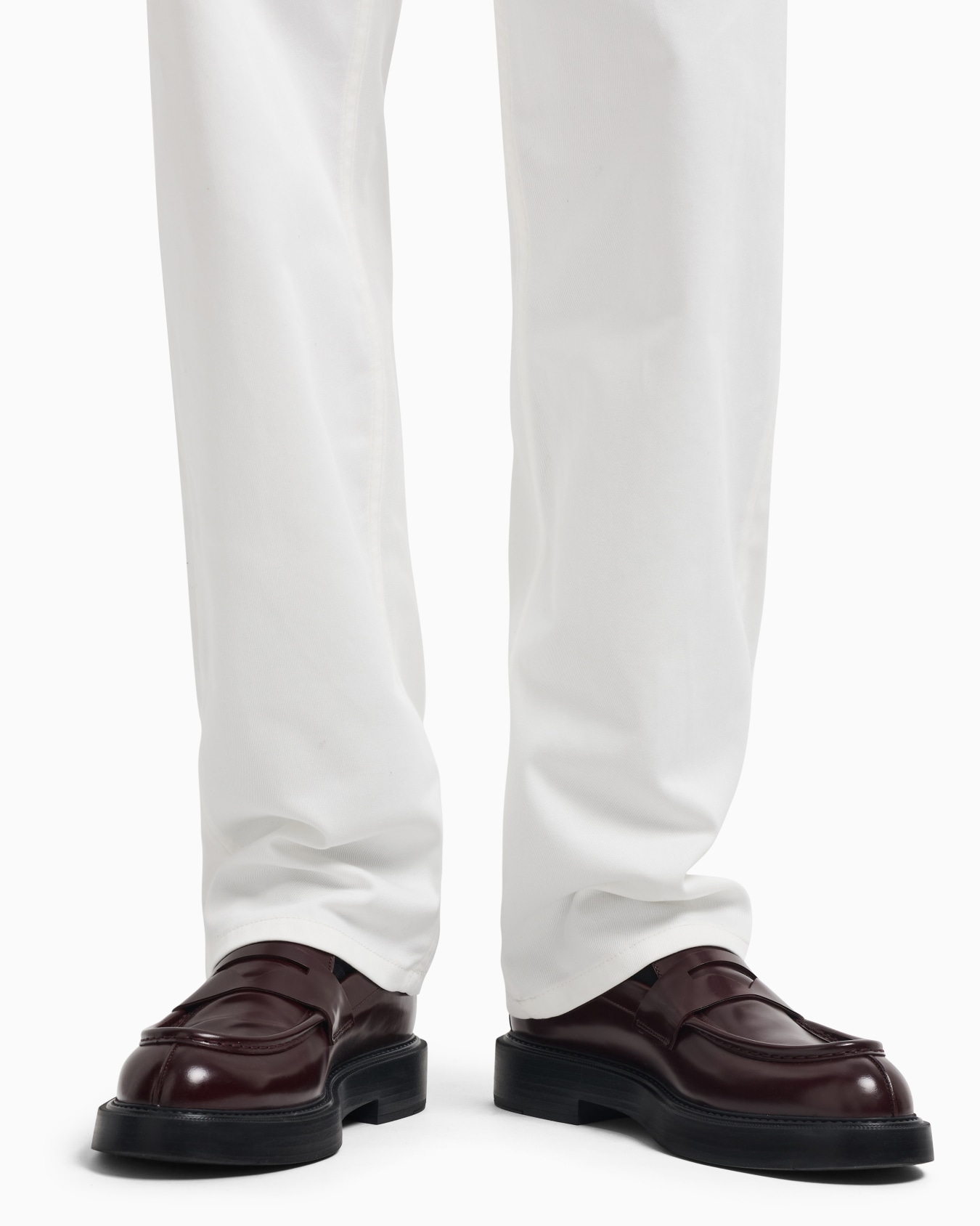 ASV Icon five-pocket stretch organic crêpe gabardine trousers Slide 5