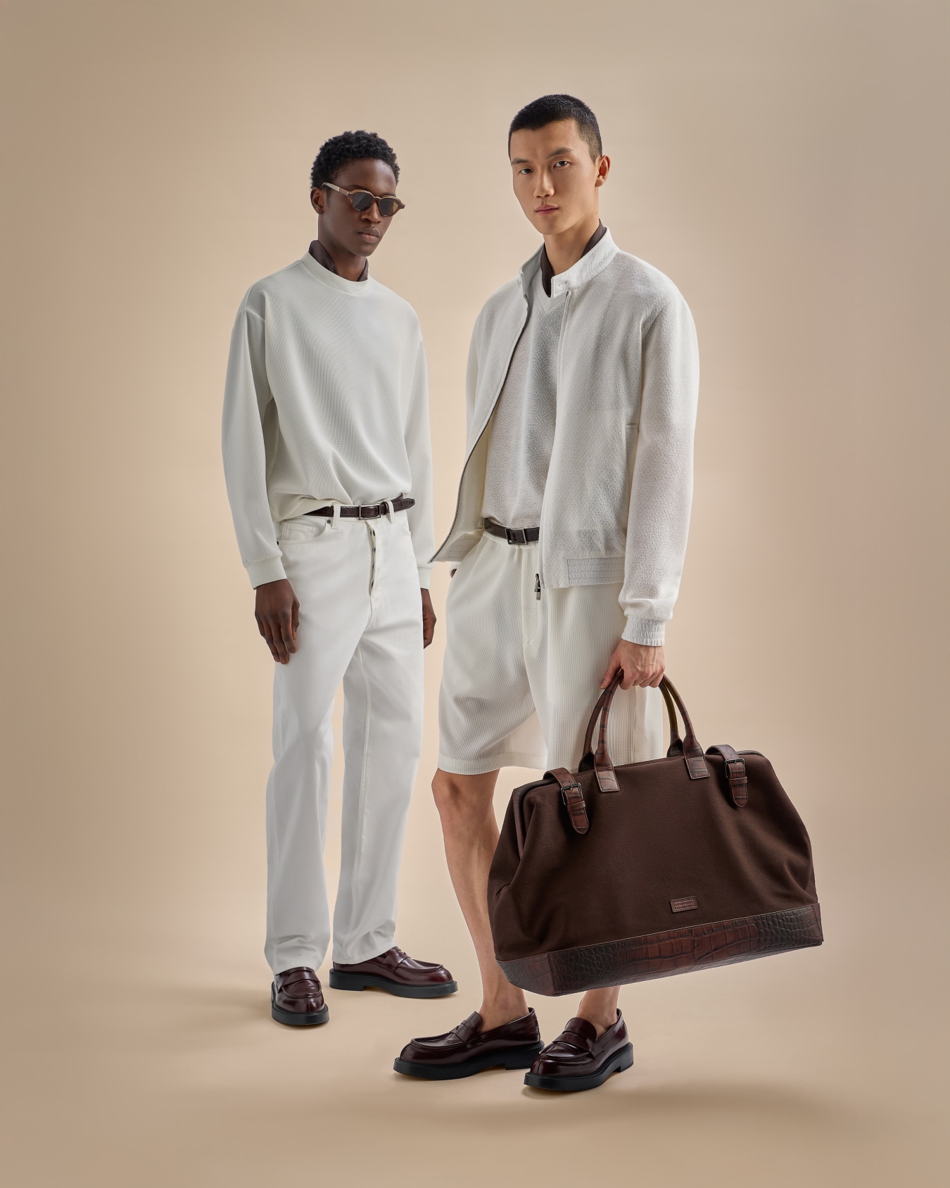 ASV Icon five-pocket stretch organic crêpe gabardine trousers Slide 6