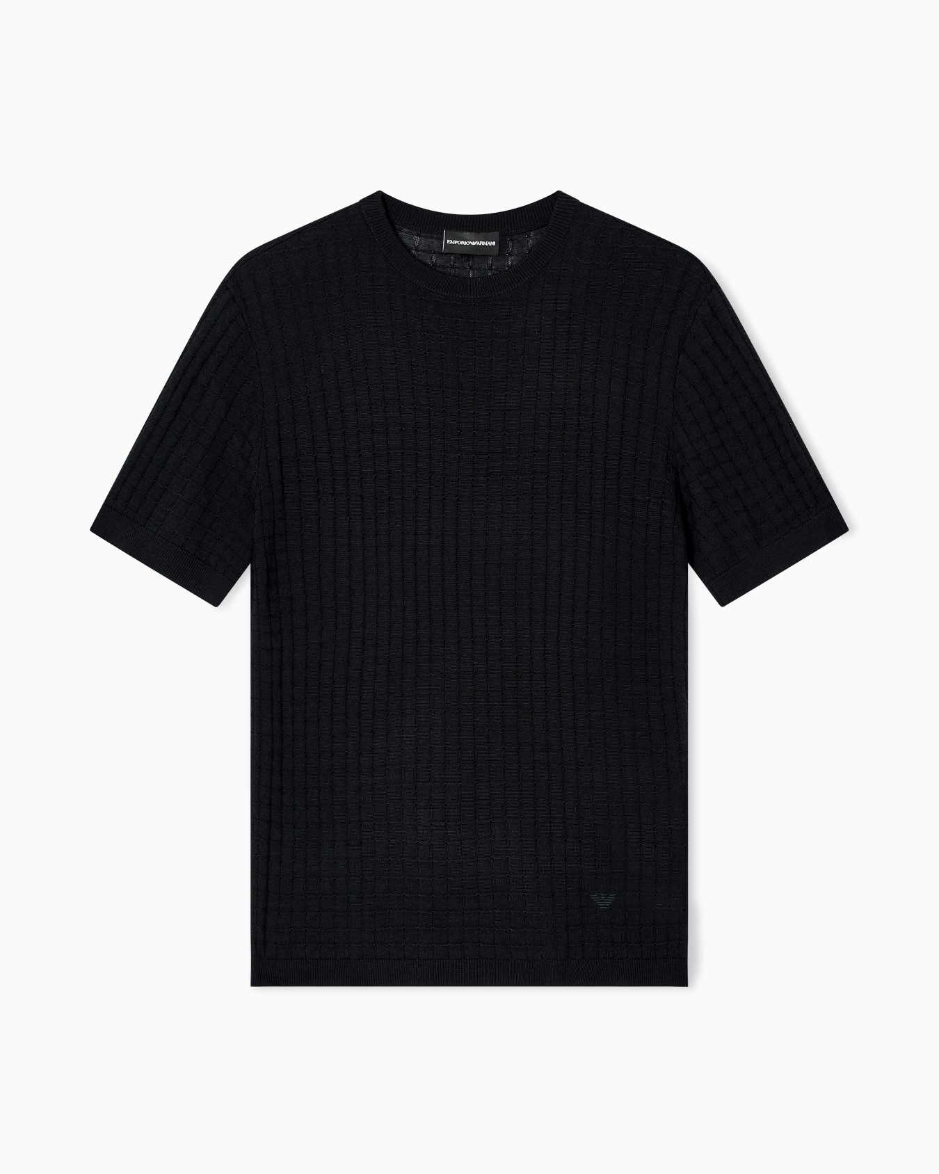 ASV Lyocell-blend jumper in a plain and purl knit Slide 0