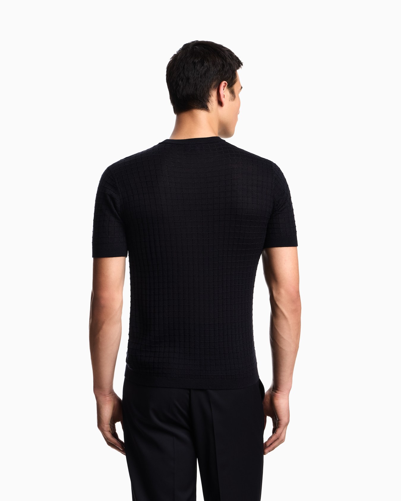 ASV Lyocell-blend jumper in a plain and purl knit Slide 2