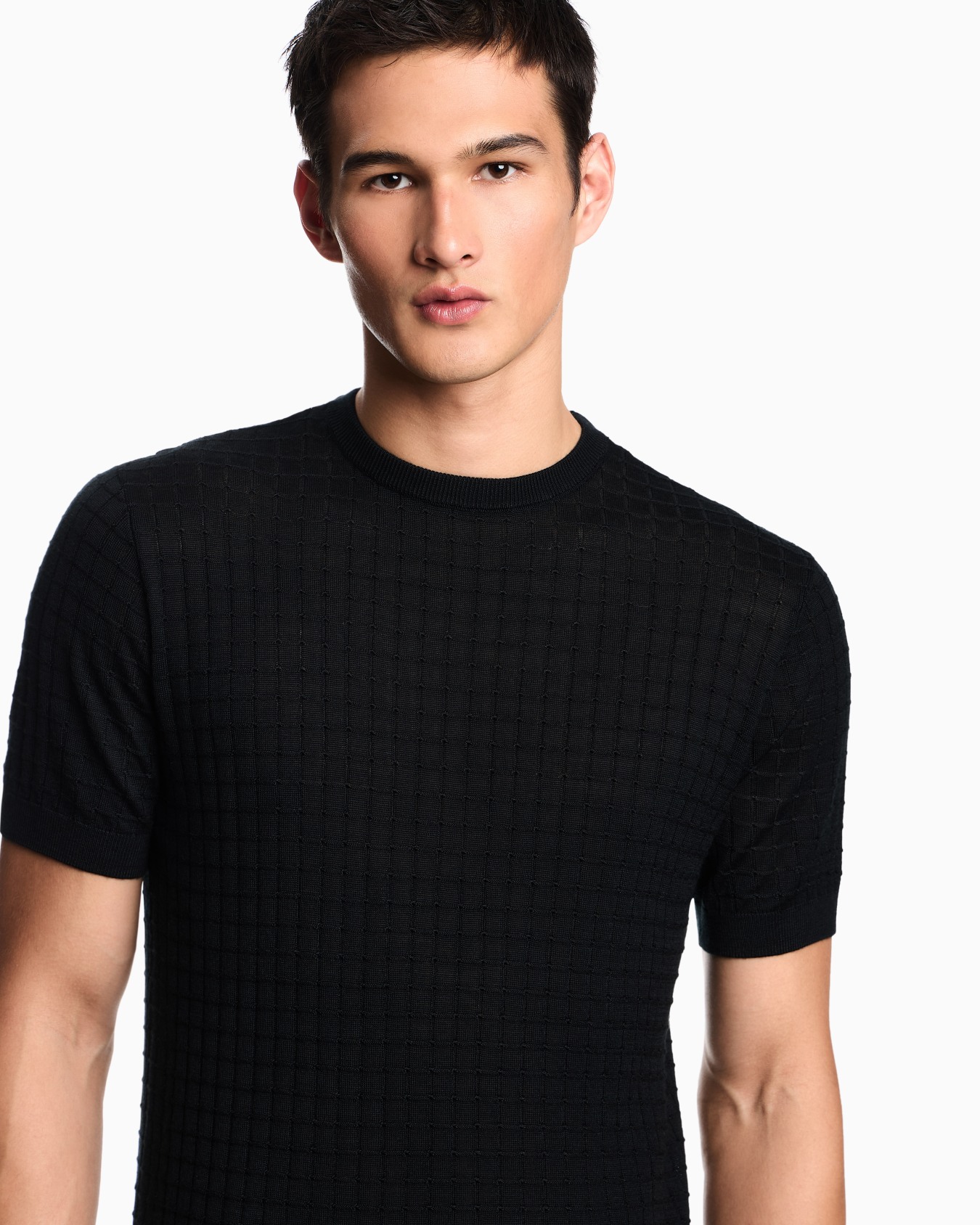 Pull en mélange lyocell au point de jersey endroit et envers ASV Diapositive 4