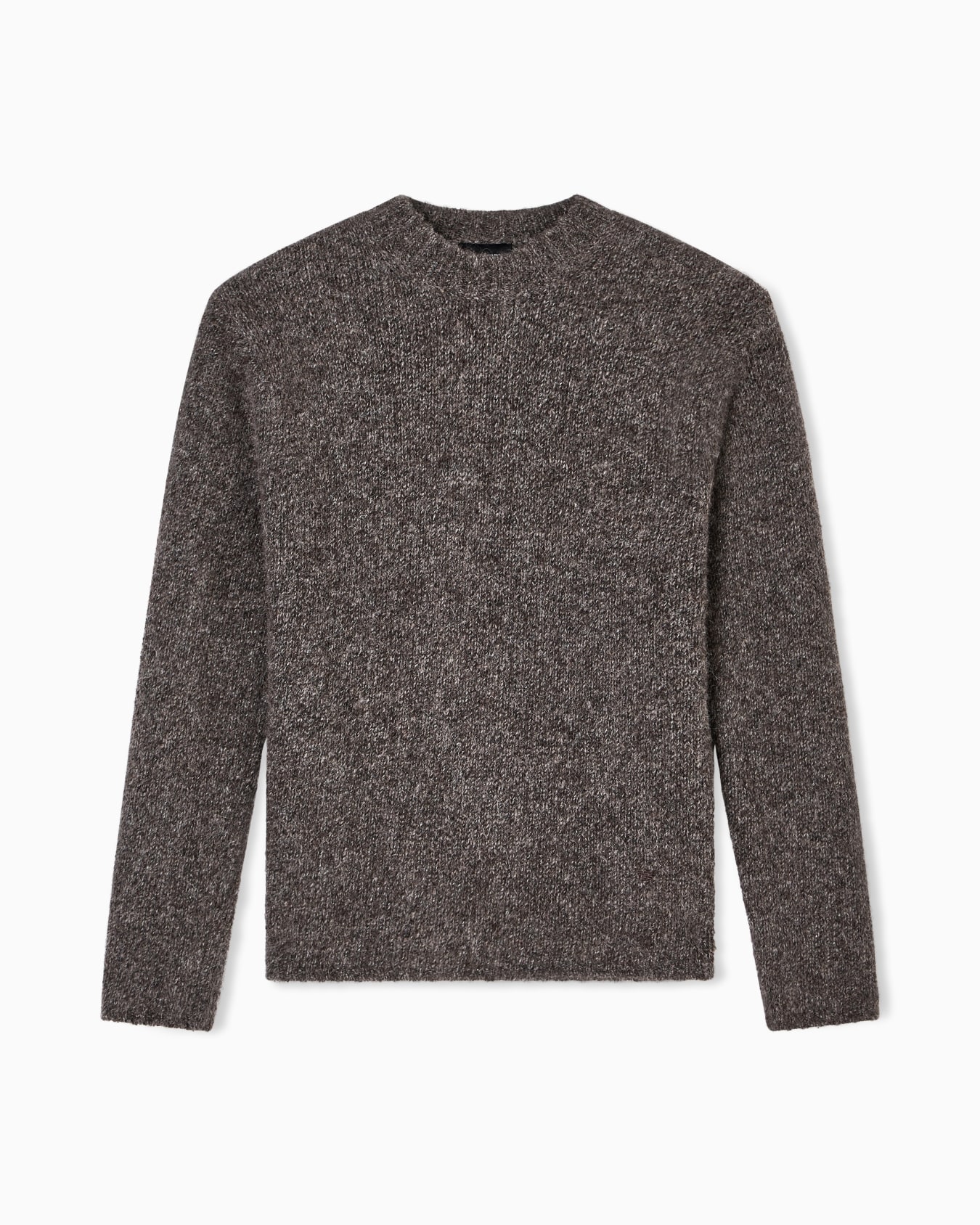 Decrease stockinette stitch alpaca-blend jumper Slide 0
