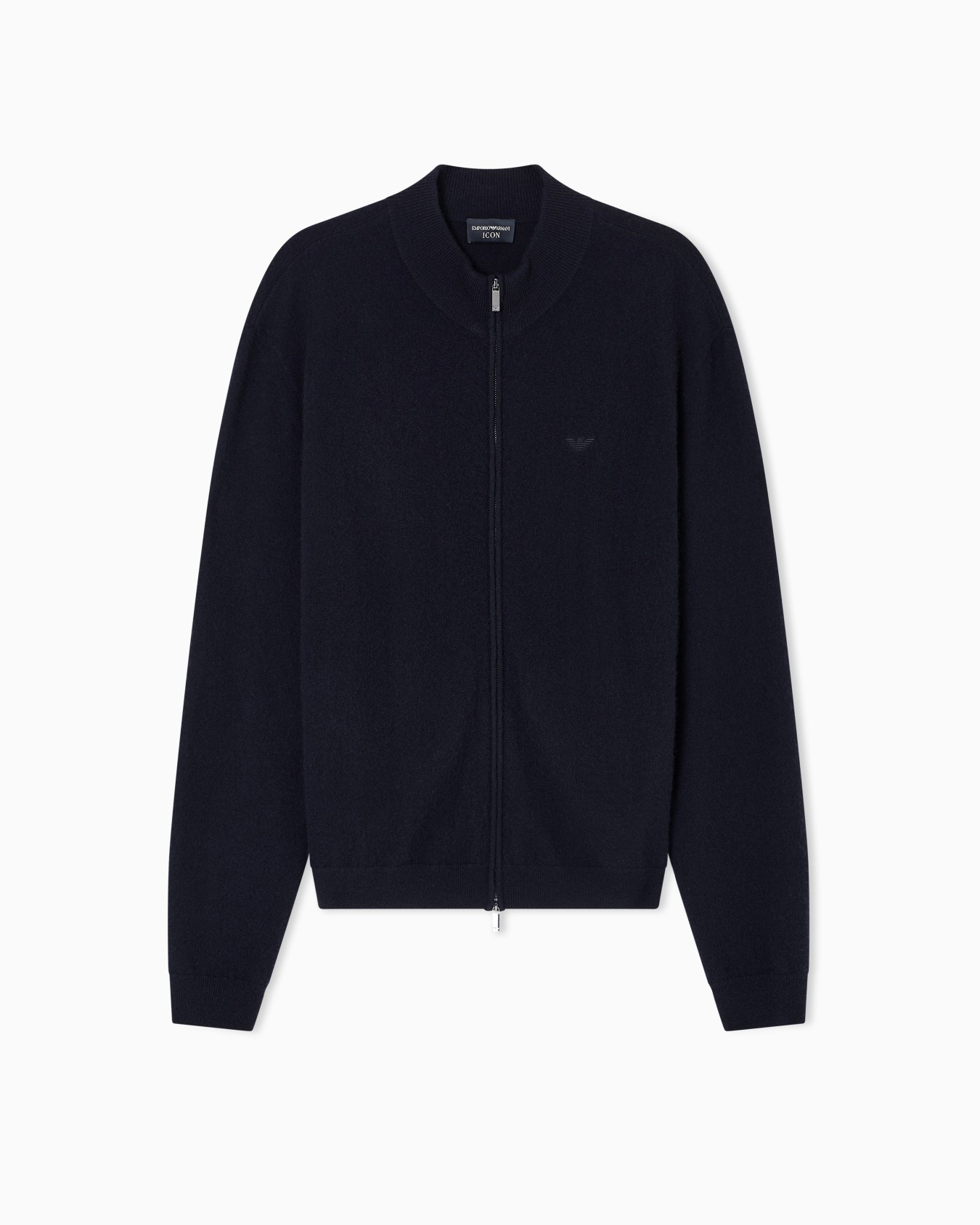Icon pure cashmere full-zip cardigan Slide 0