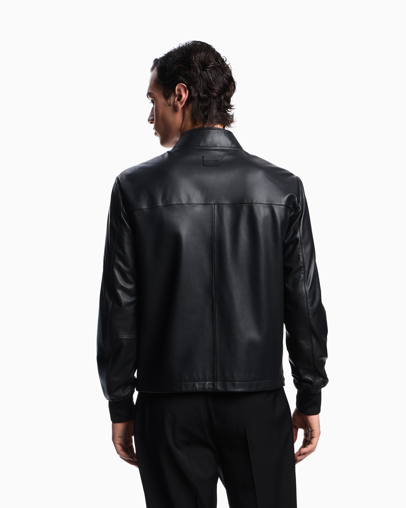 Glove-like nappa lambskin blouson Slide 2