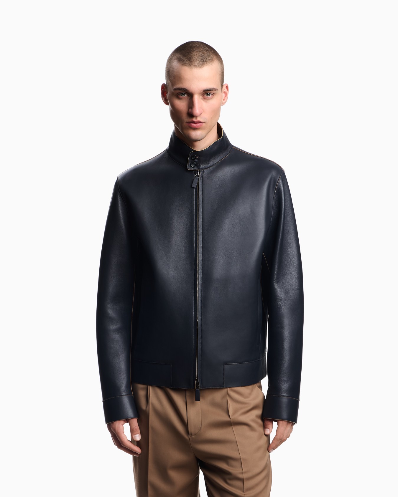 Icon glove-quality nappa-lambskin blouson Slide 3