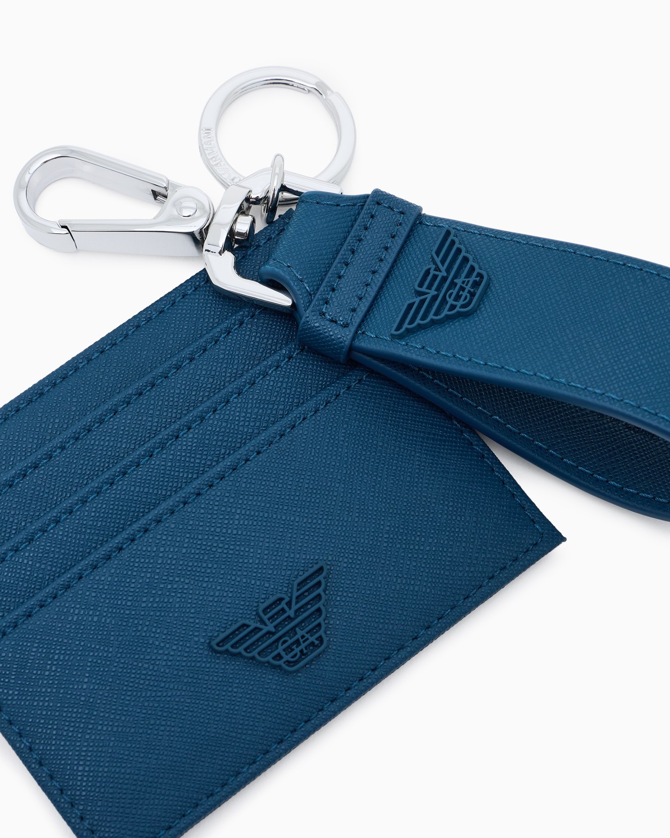 ASV Gift box with regenerated Saffiano keyring and card holder Slide 2