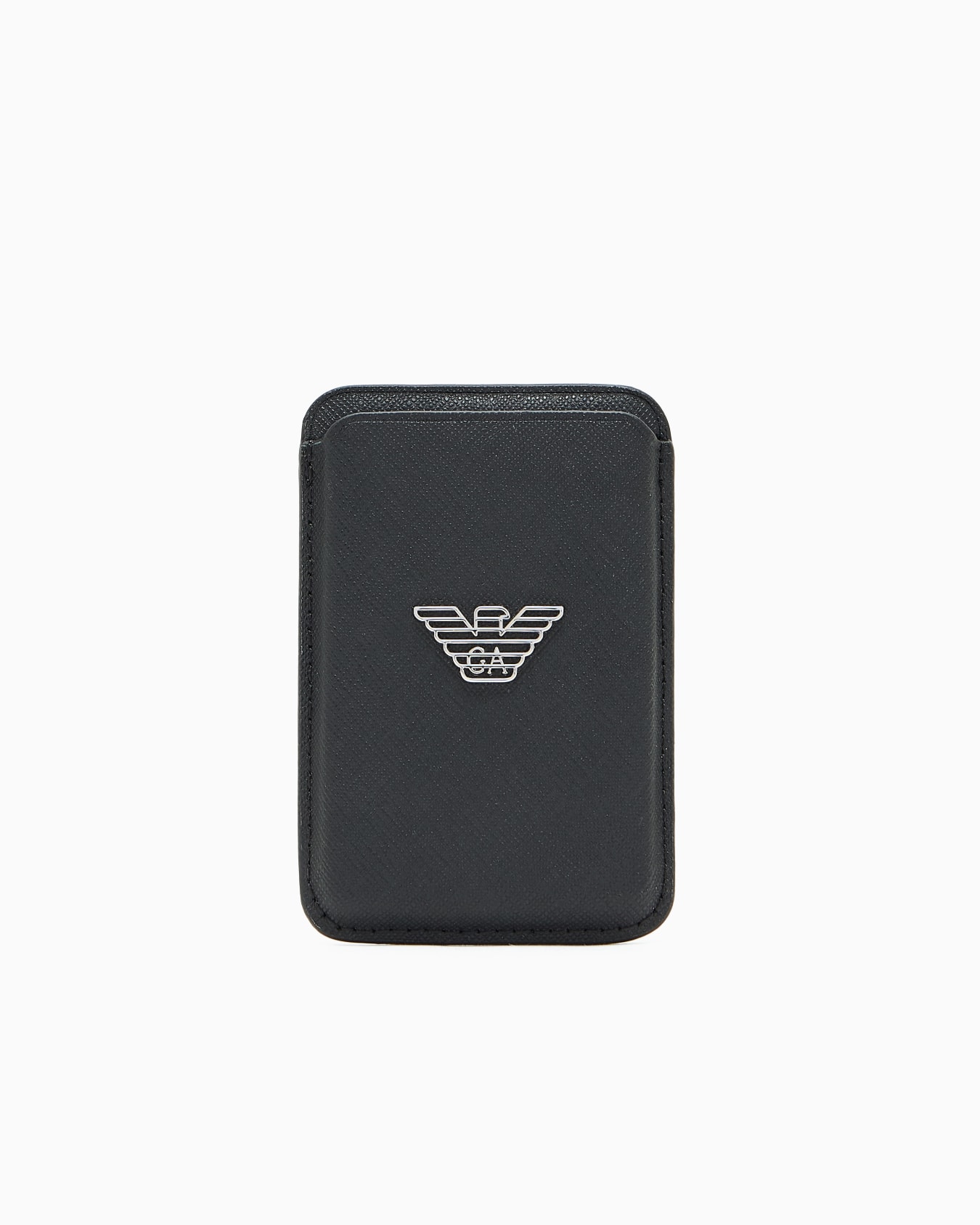 ASV regenerated Saffiano magnetic card holder Slide 0