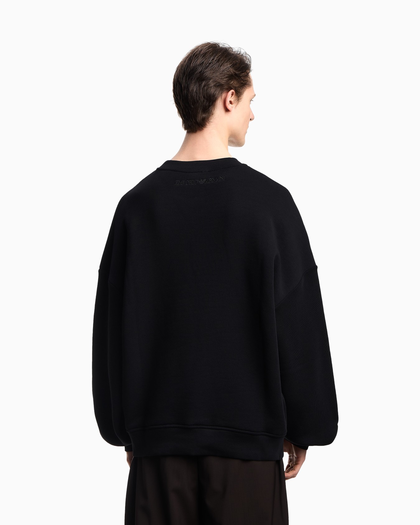ASV jersey twill sweatshirt with woman and foliage print Slide 2