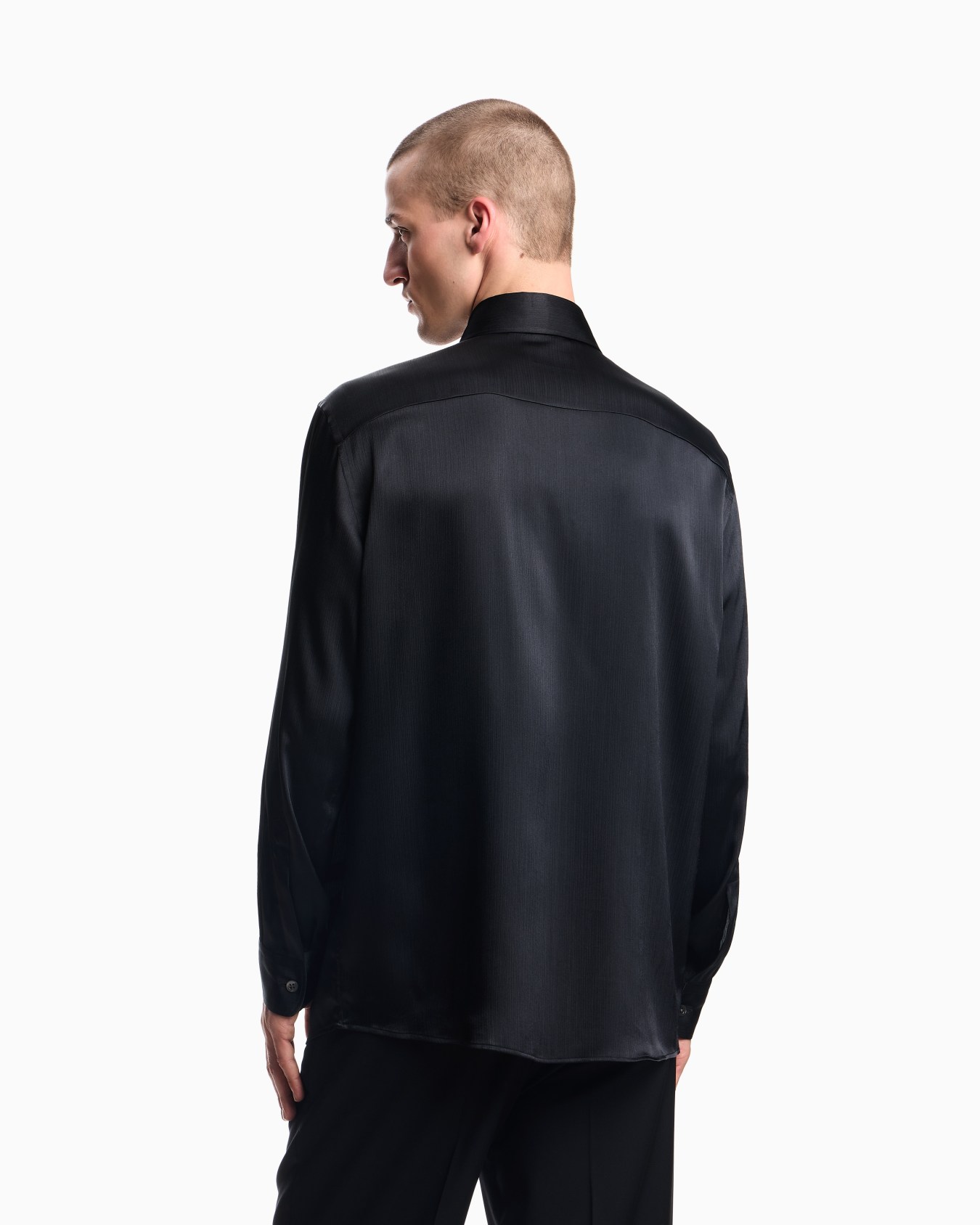 Veste/chemise ARMAND THIERRY Tissu Plissé Argenté - Taille 38, Occasion Comme Neuf