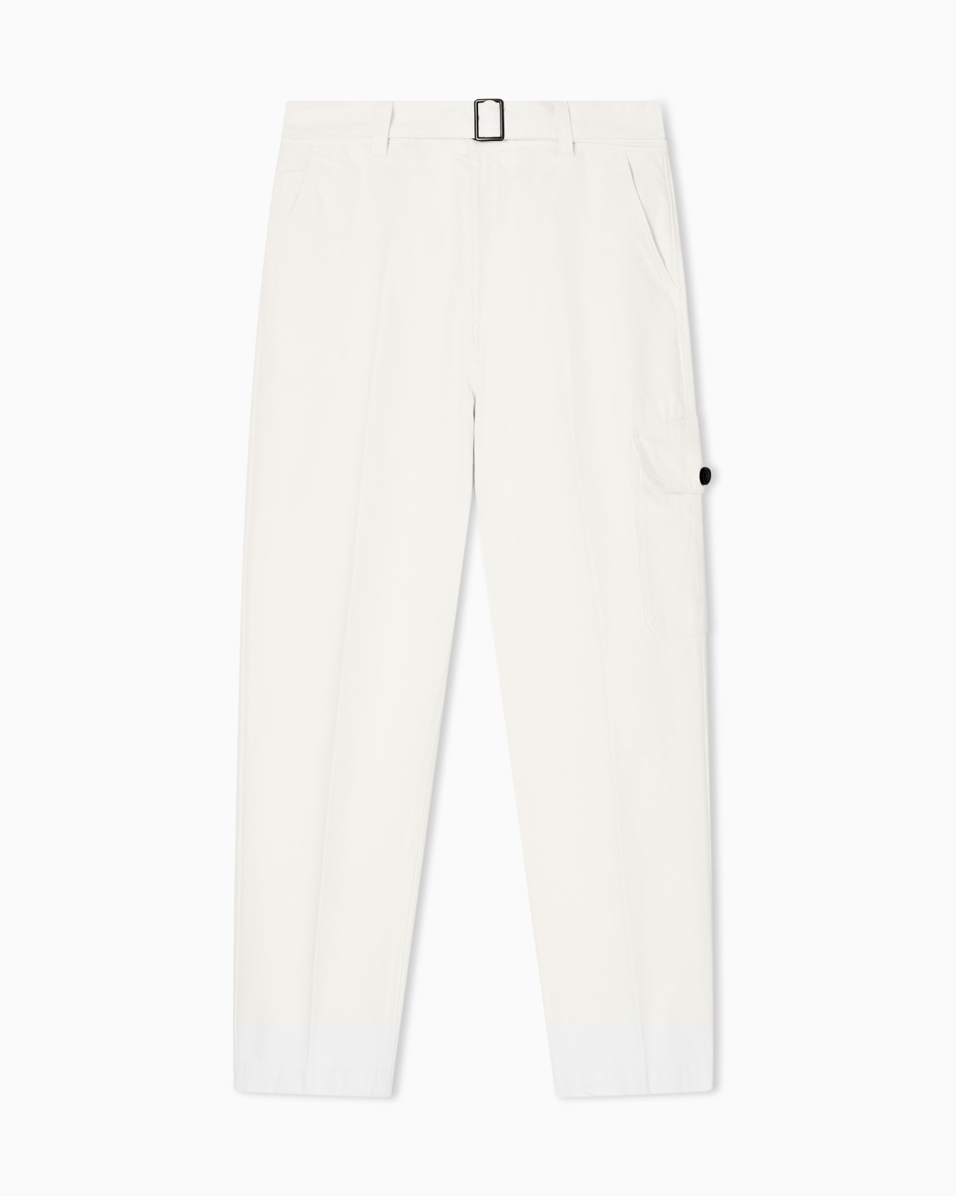 カーゴパンツ デニム風ツイル ベルト付き | Emporio Armani