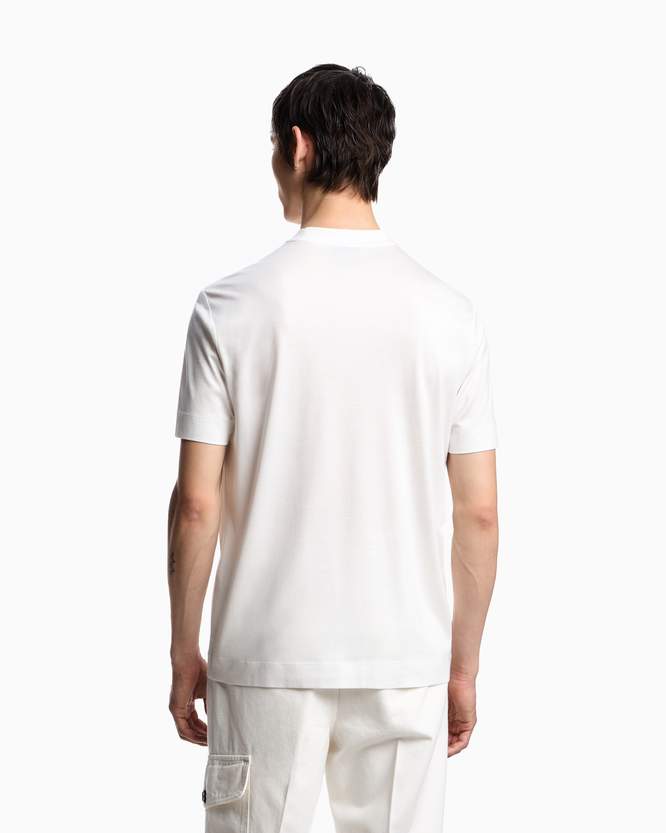 T-shirt en jersey mélange lyocell avec broderie de la phrase Summer Mood ASV Diapositive 2