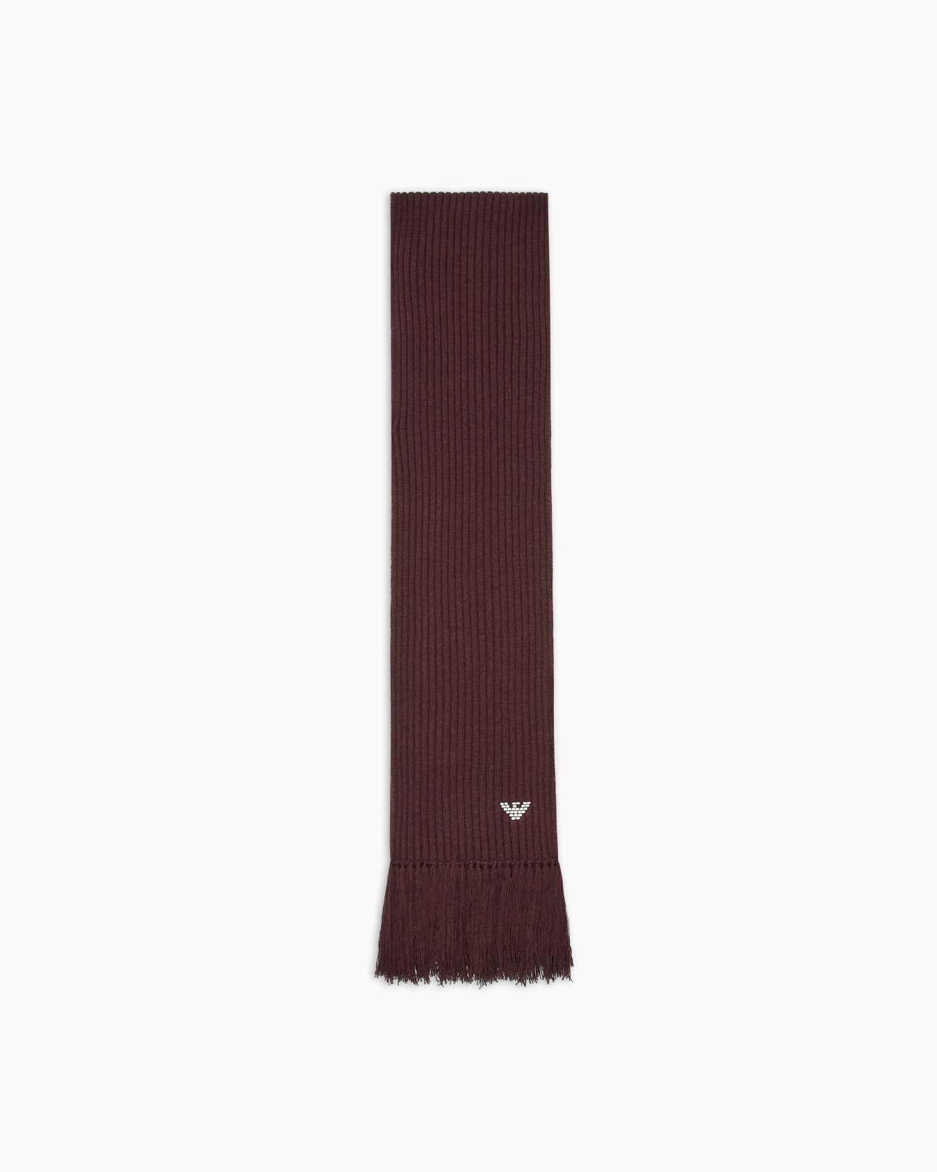 ASV New York capsule collection ribbed wool-blend scarf Slide 0