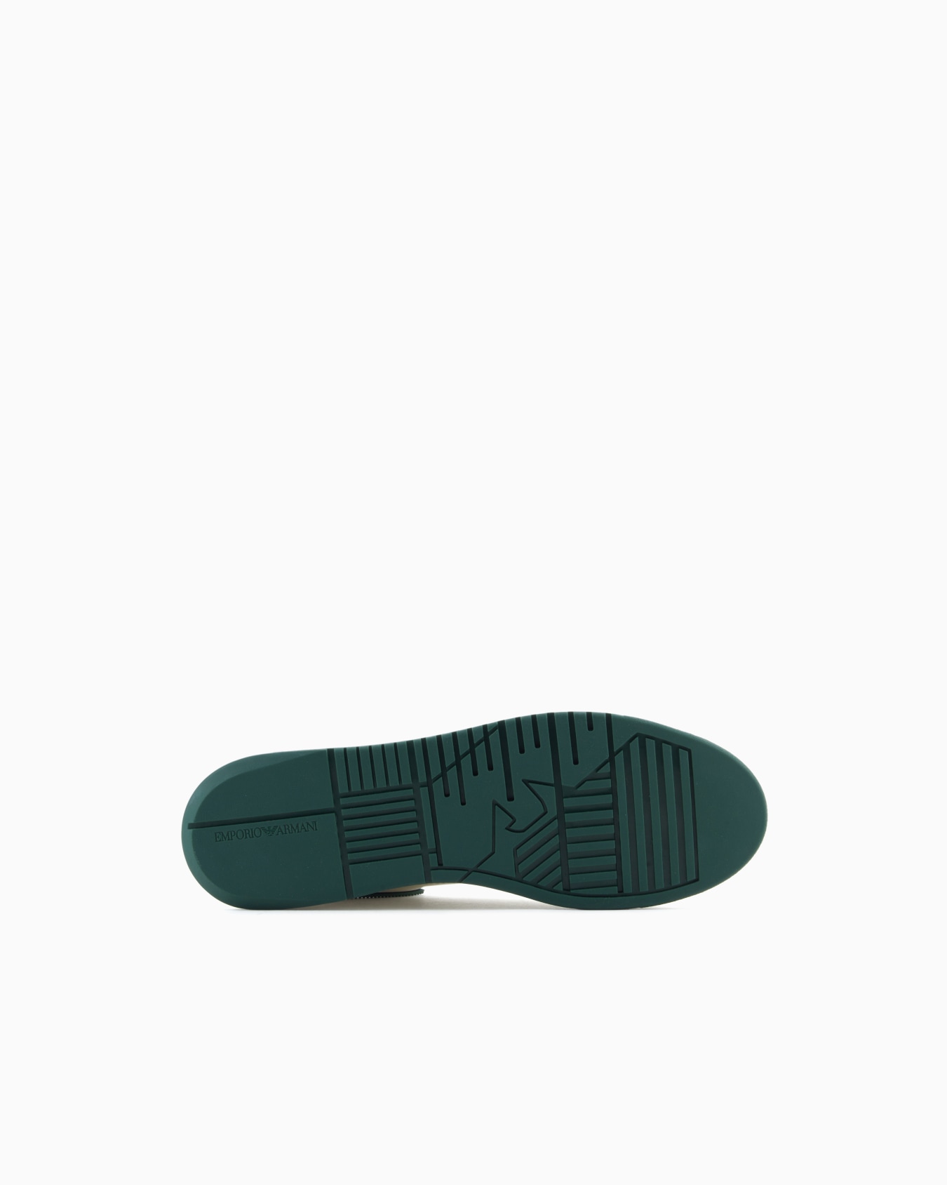 Leather sneakers with rubber back knurled sole Slide 5