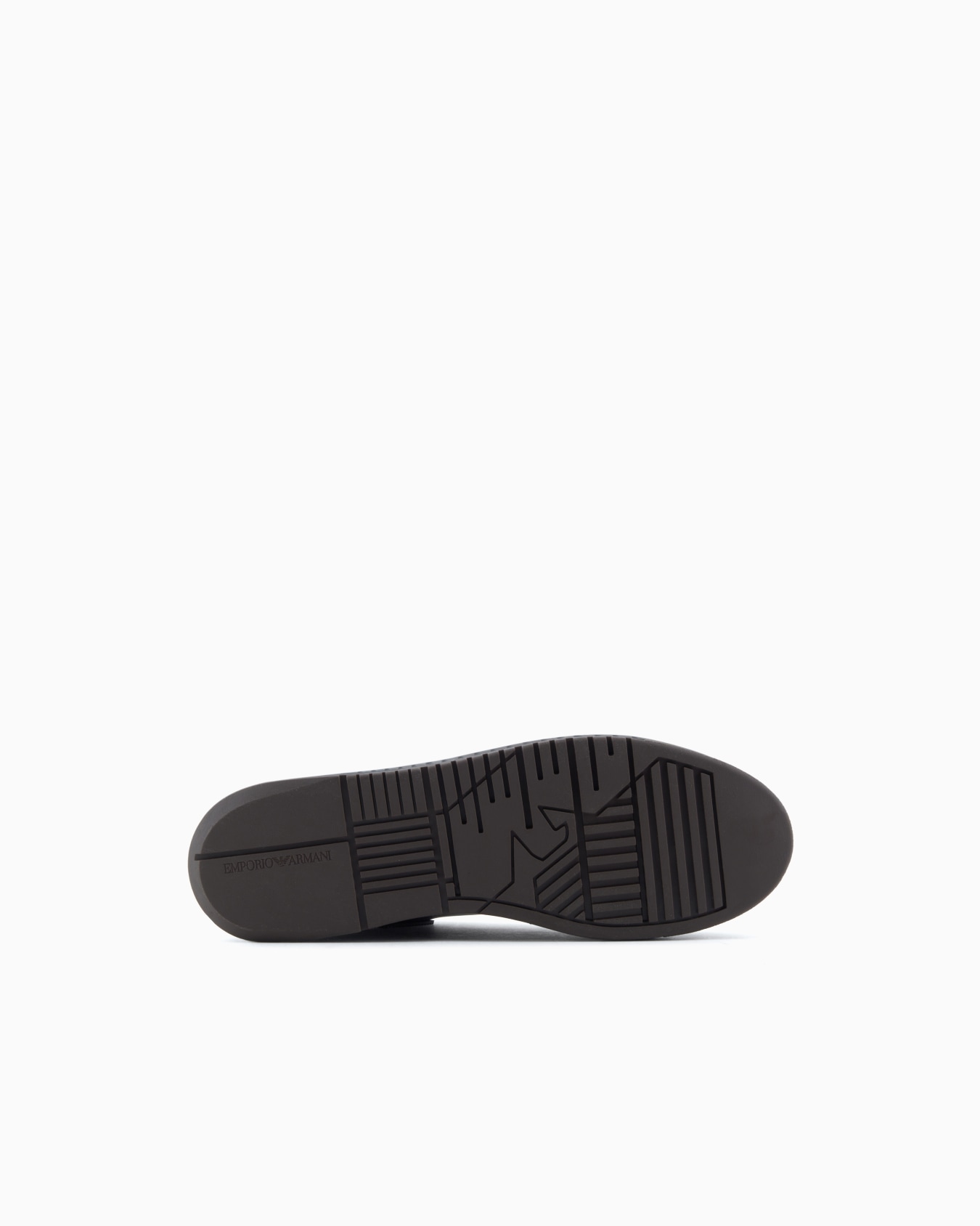 Leather sneakers with rubber back knurled sole Slide 5
