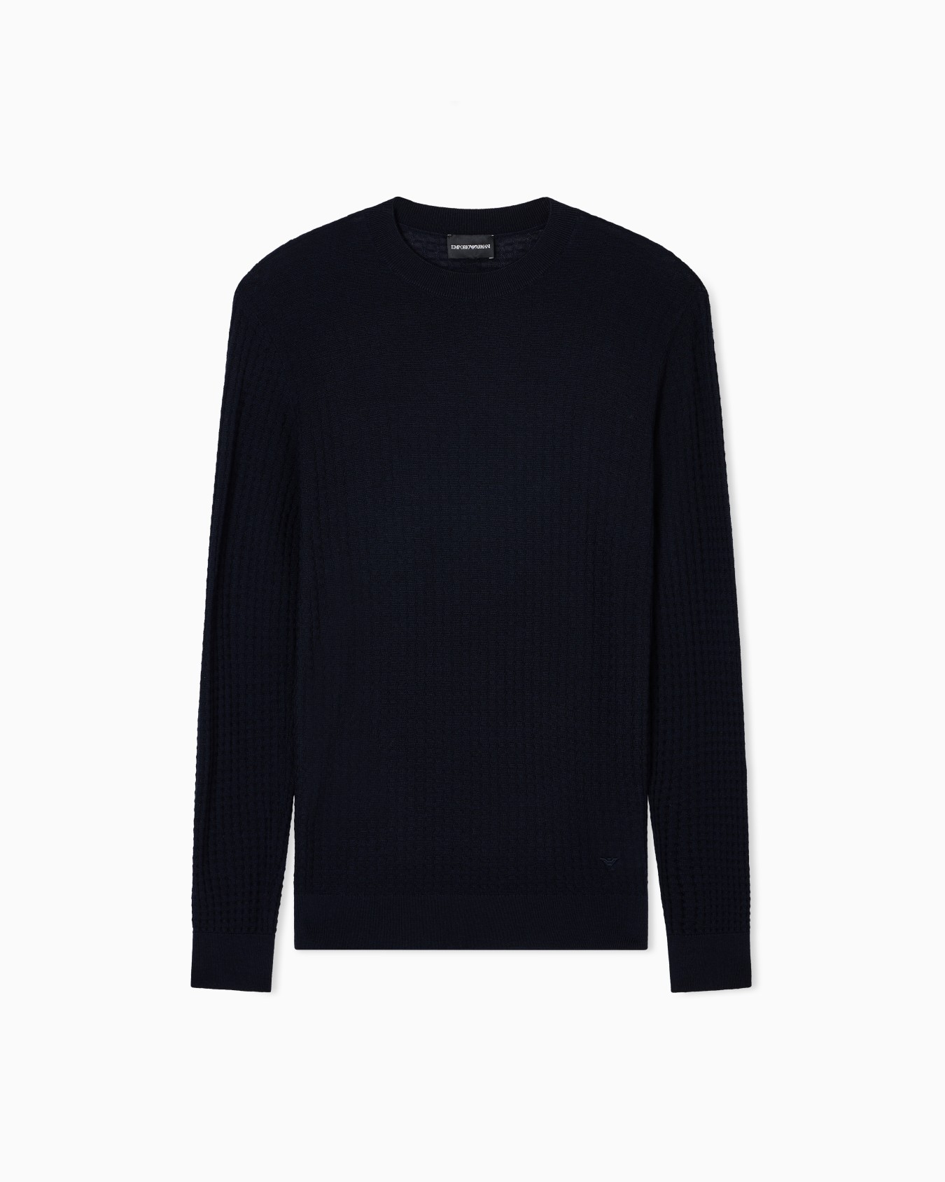 トップス archive ARMANI COLLEZIONI Drivers Knit GIORGIO ARMANI | Midnight blue Men's Sweater | YOOX