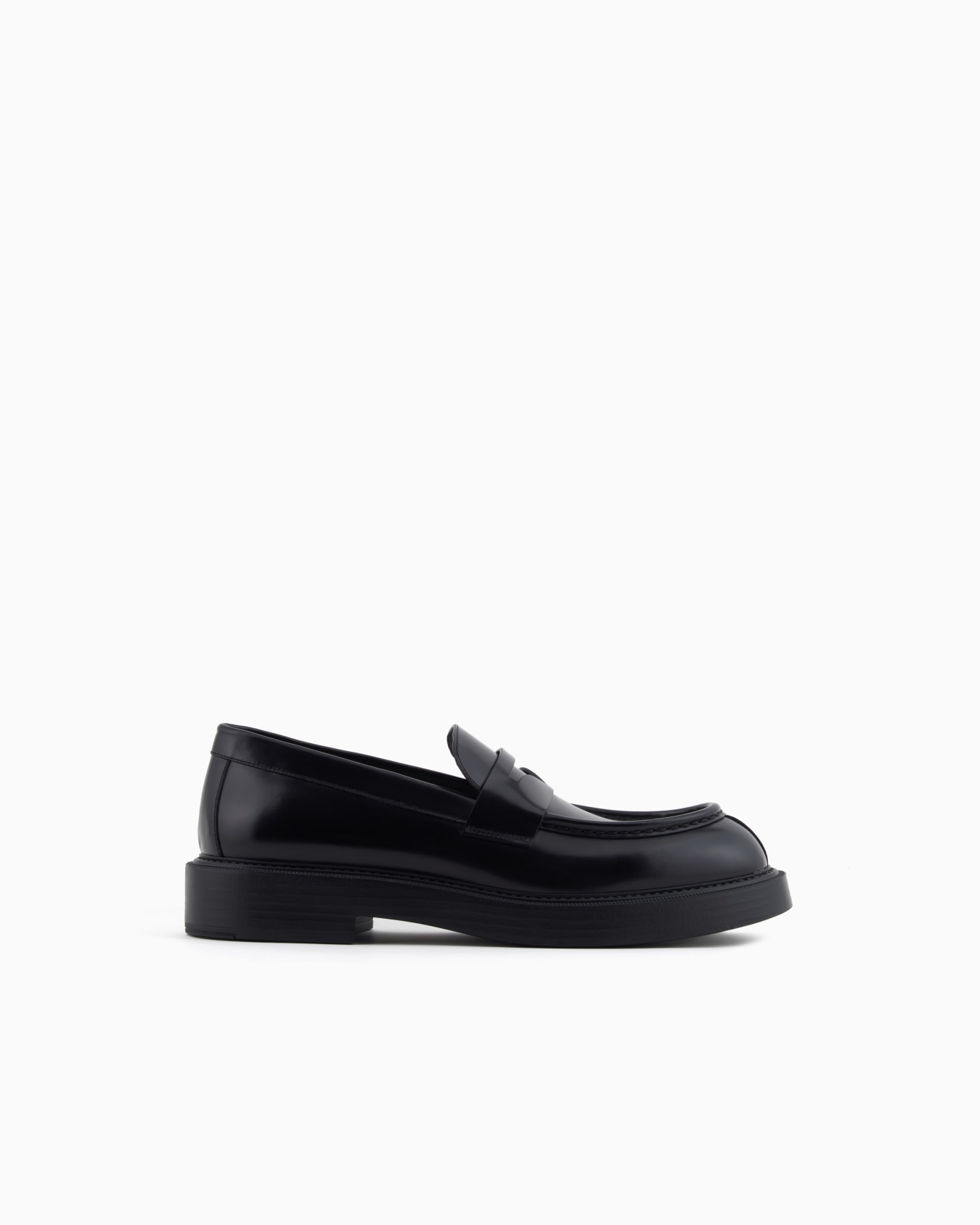 Mocassins en cuir brossé Diapositive 0