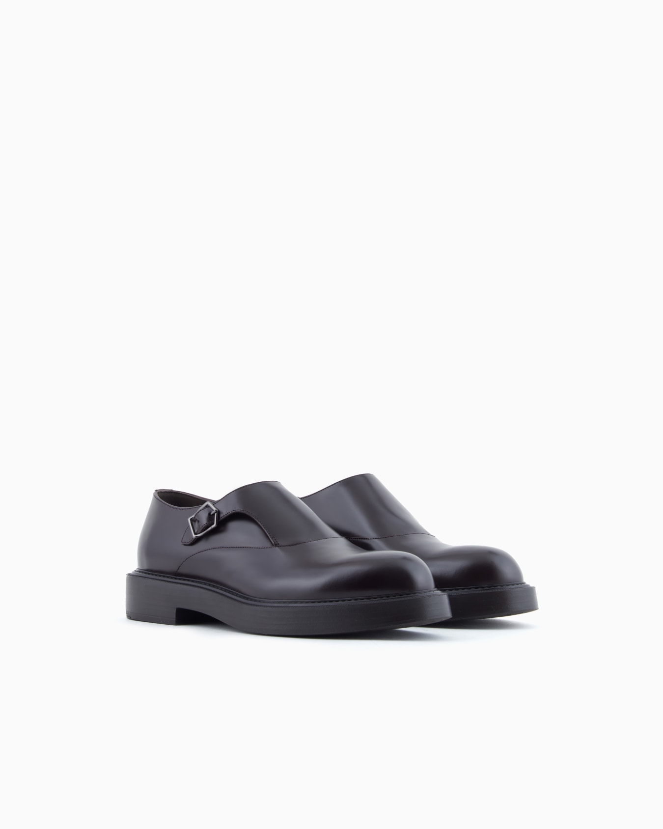Monkstrap aus gebürstetem Leder Folie 1