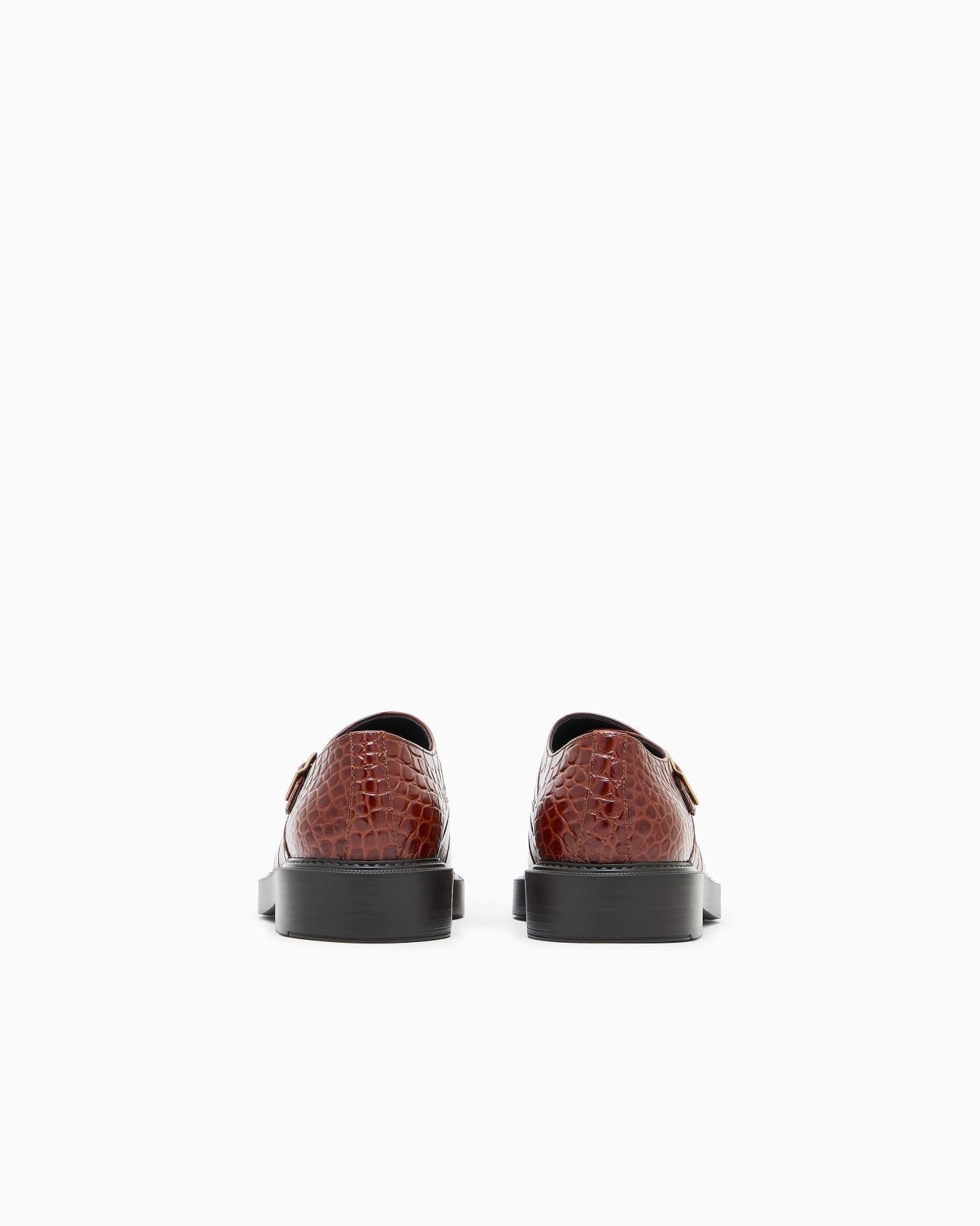 Monkstrap in vitello stampa cocco Slide 3