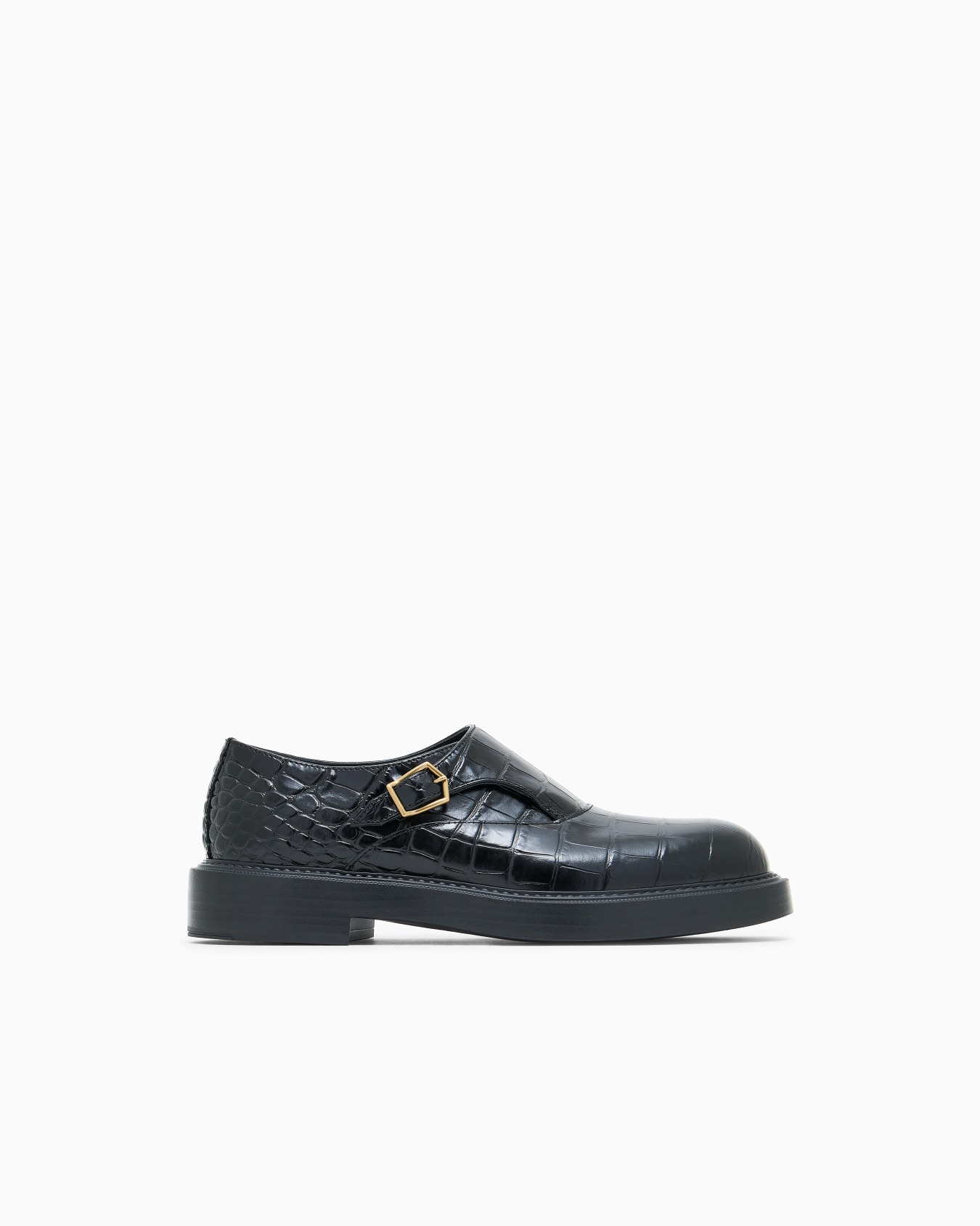 Monkstrap in vitello stampa cocco Slide 0
