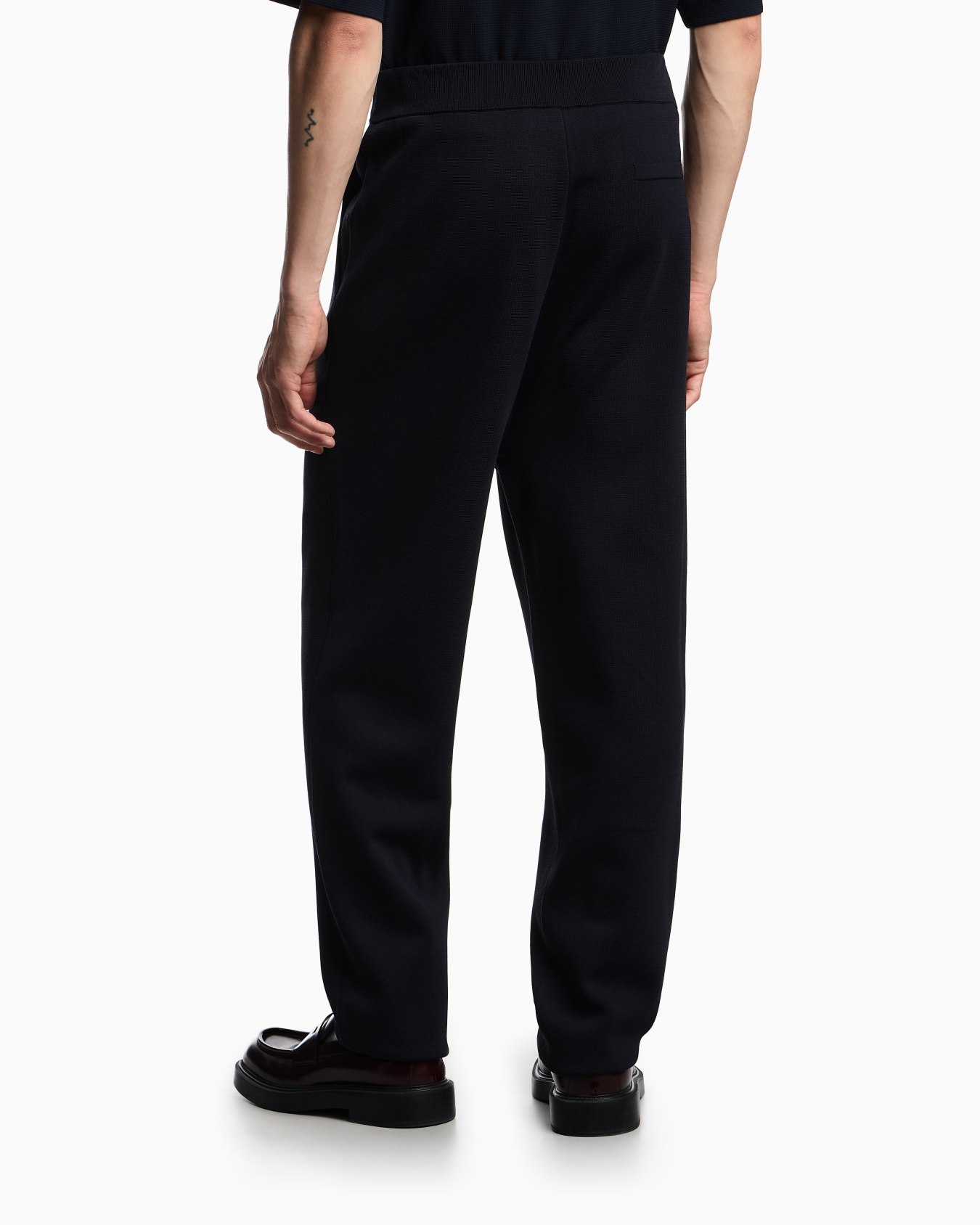 Icon knitted elasticated-waist trousers Slide 2