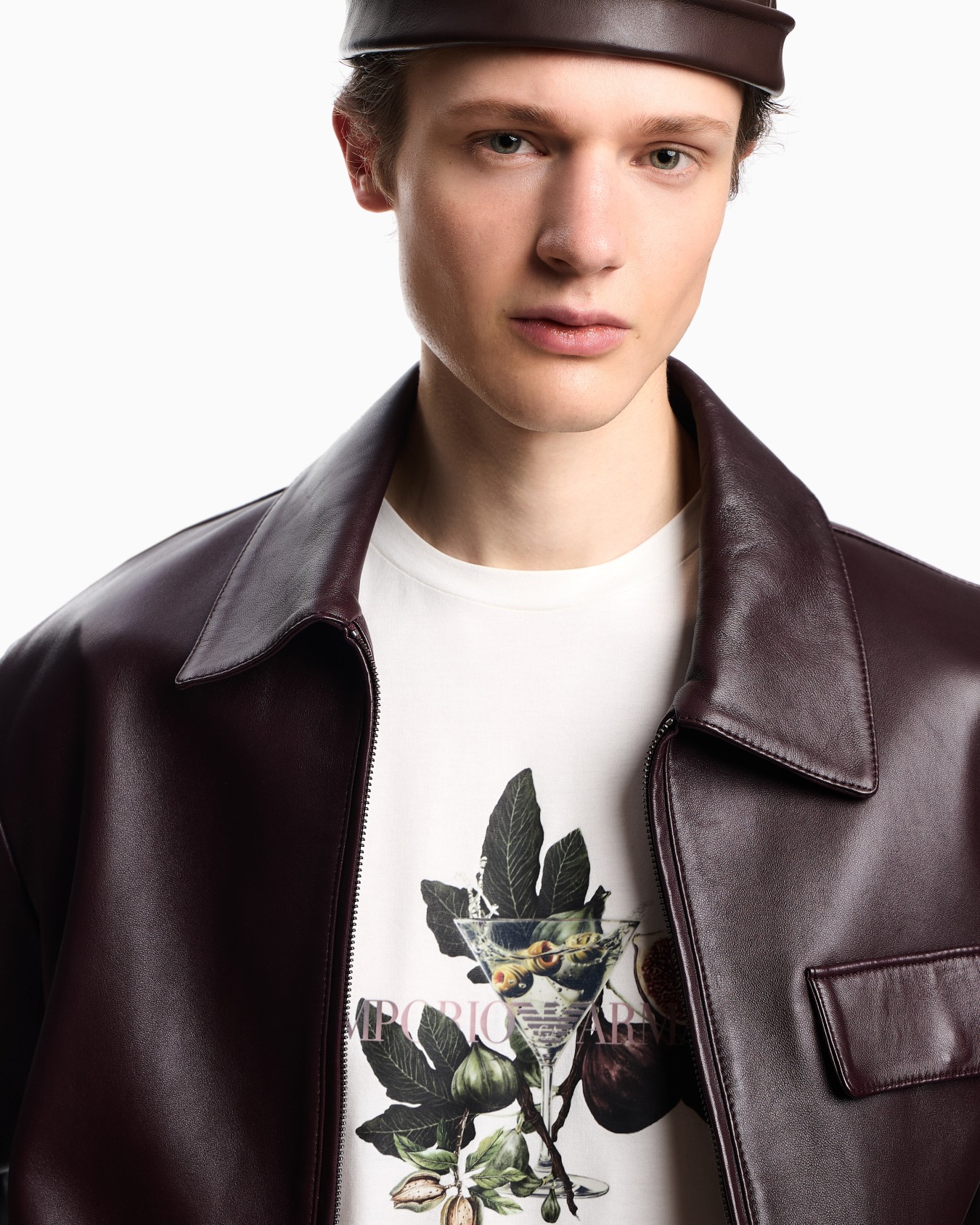 ASV jersey T-shirt with goblet and foliage print Slide 4