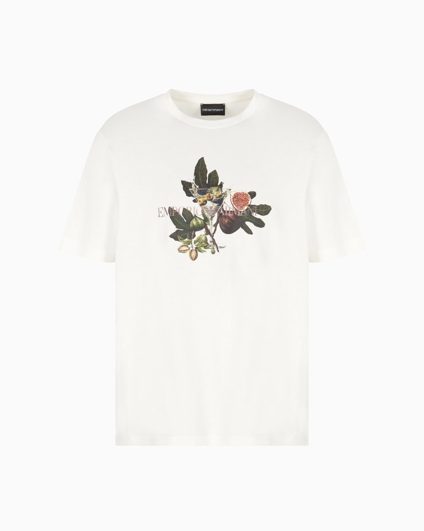 ASV jersey T-shirt with goblet and foliage print Slide 0