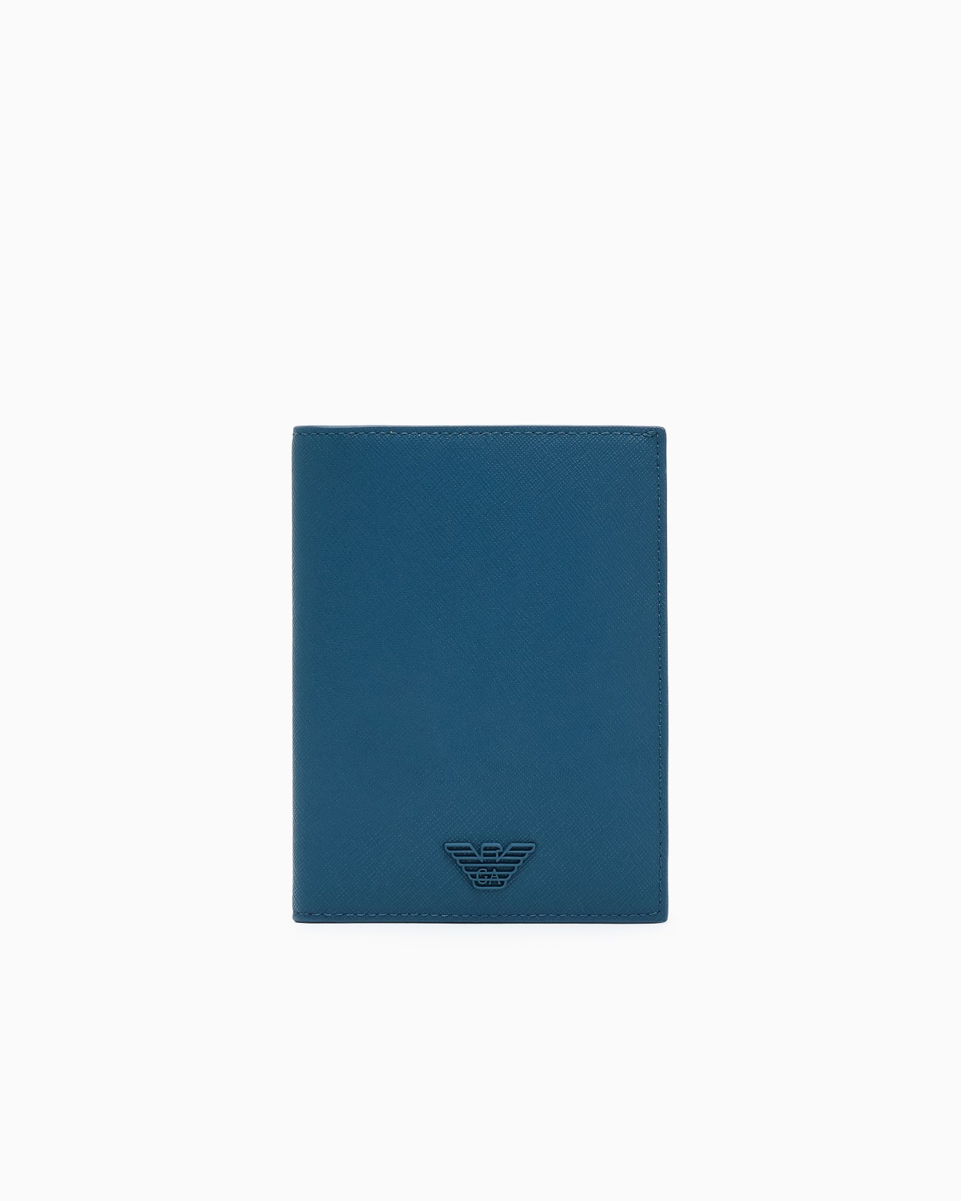 ASV 이글 플레이트 재생 사피아노 가죽 패스포트 홀더 슬라이드 0
