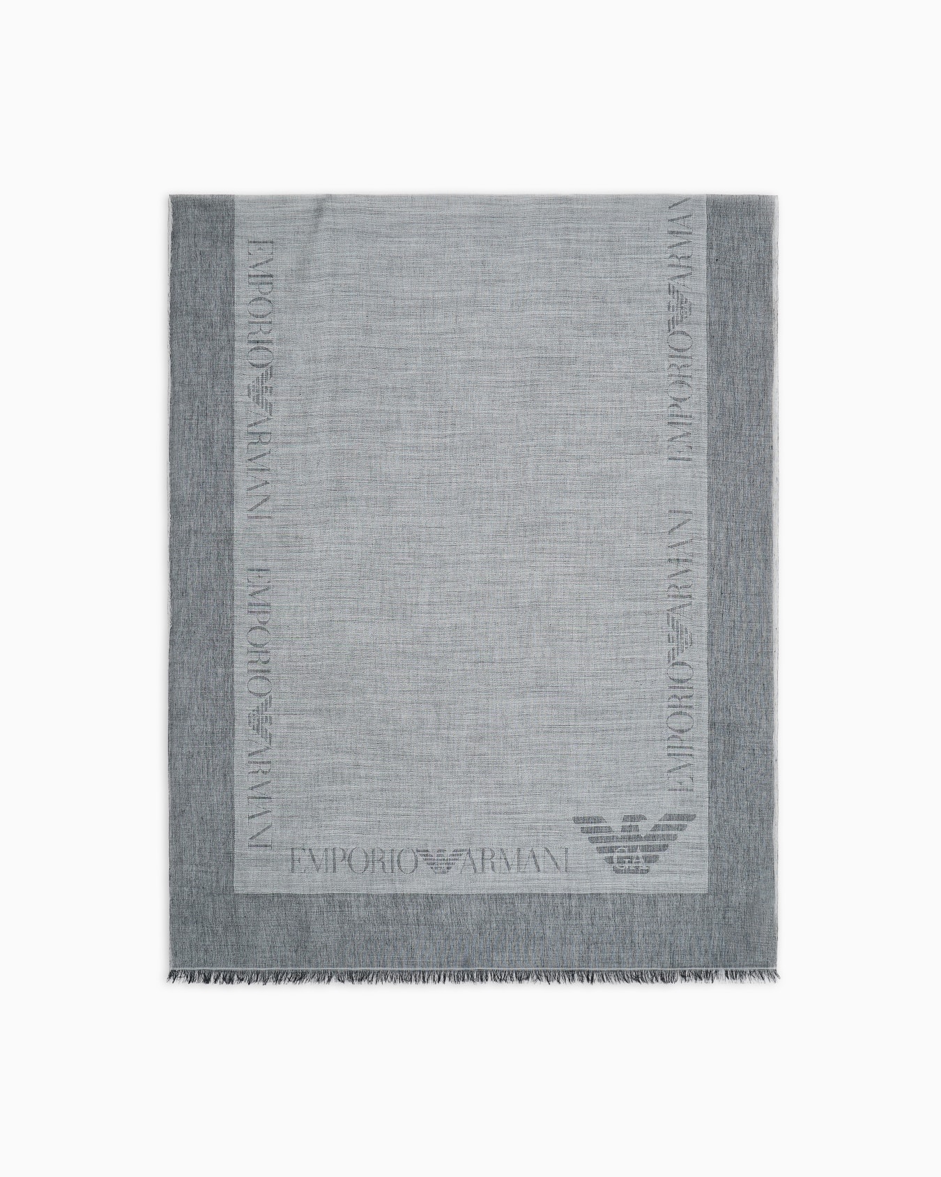 Scarf in light modal and virgin-wool blend fabric Slide 0