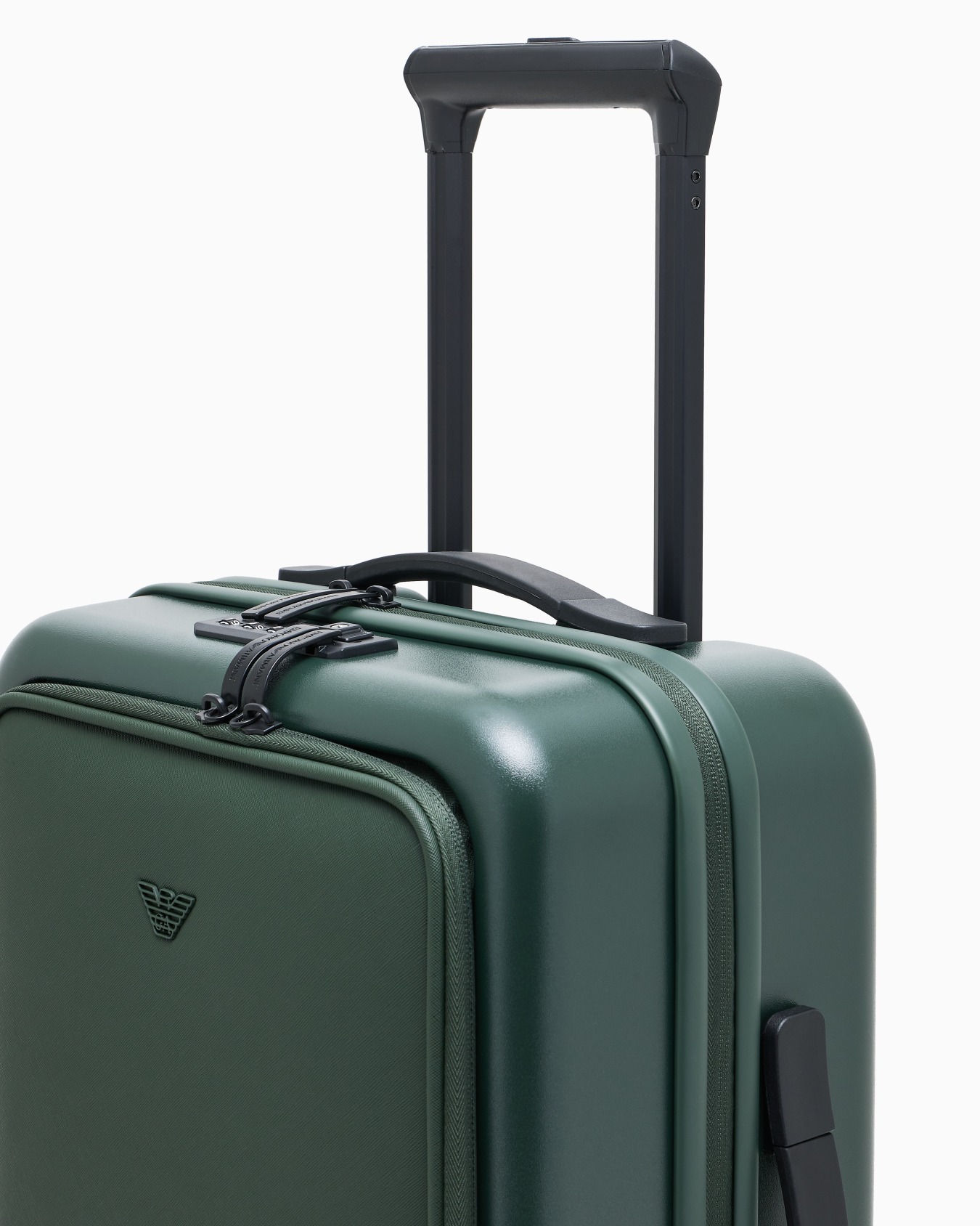 ABS carry-on case with Saffiano detail and eagle plate Slide 4