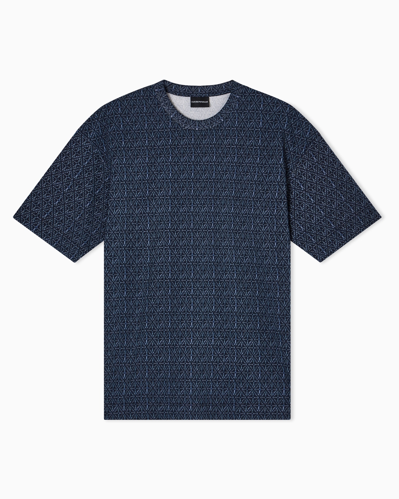 ASV Tシャツ ジャージー マジョリカ風プリント スライドする 0