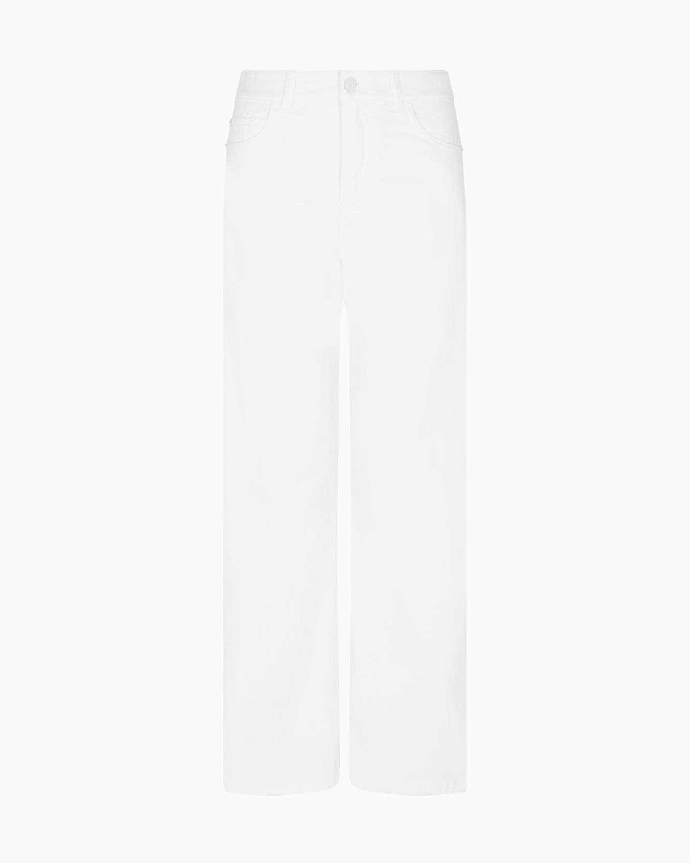 J33 Mid-rise, cropped wide-leg jeans in garment-dyed stretch drill Slide 0